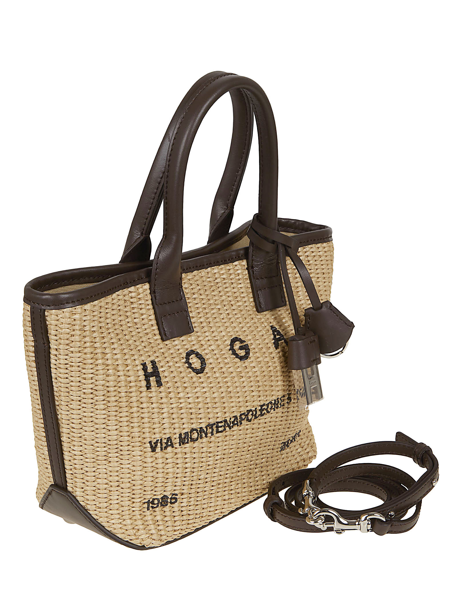 ADDRESS SHOPPING MINI TESS. RAFIA KBW01TA5100UYI7E06 (HOGAN / トートバッグ ) | HOGAN (ホーガン)(1)