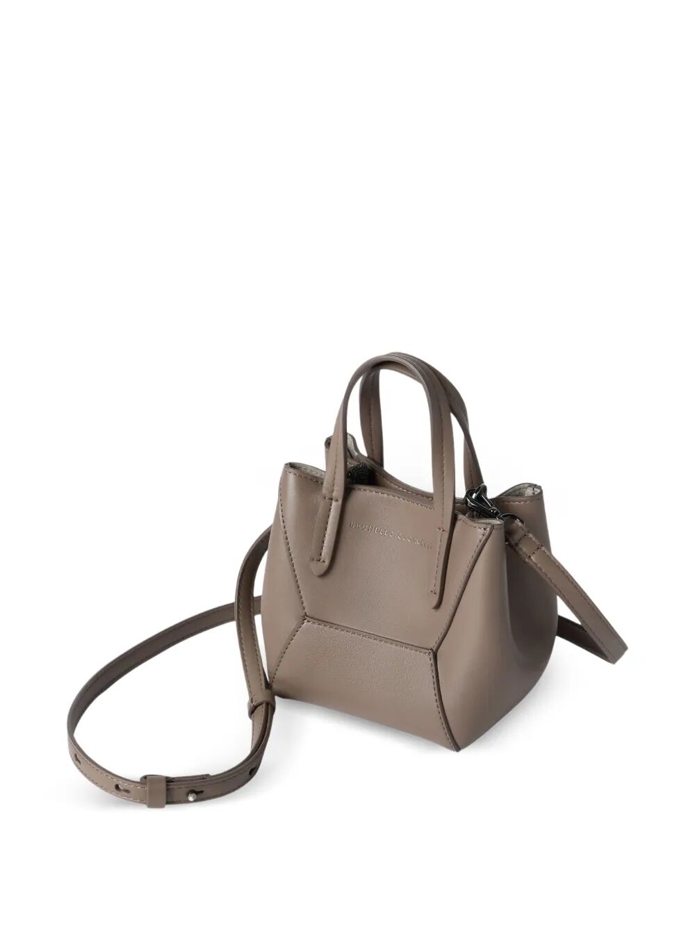 BC DUO MINI BAG IN CALFSKIN WITH MONILI MBXAD2675C8922 (Brunello Cucinelli / トートバッグ ) | Brunello Cucinelli (ブルネロ・クチネリ)(1)