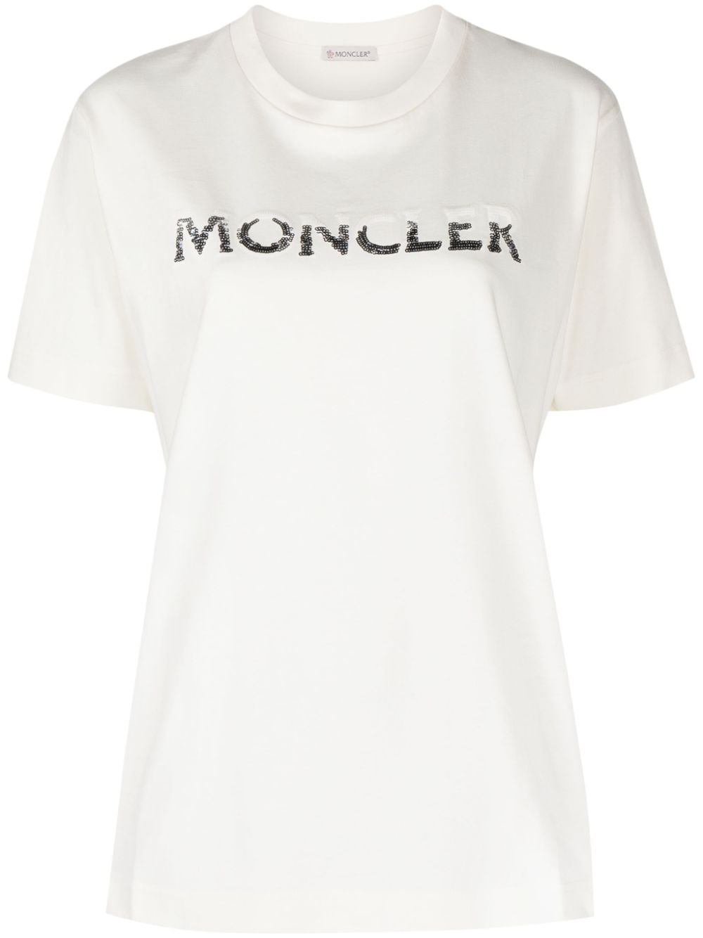 Moncler T-shirts and Polos White 8C00028829HP034 (Moncler / Tシャツ・カットソー ) | Moncler (モンクレール)