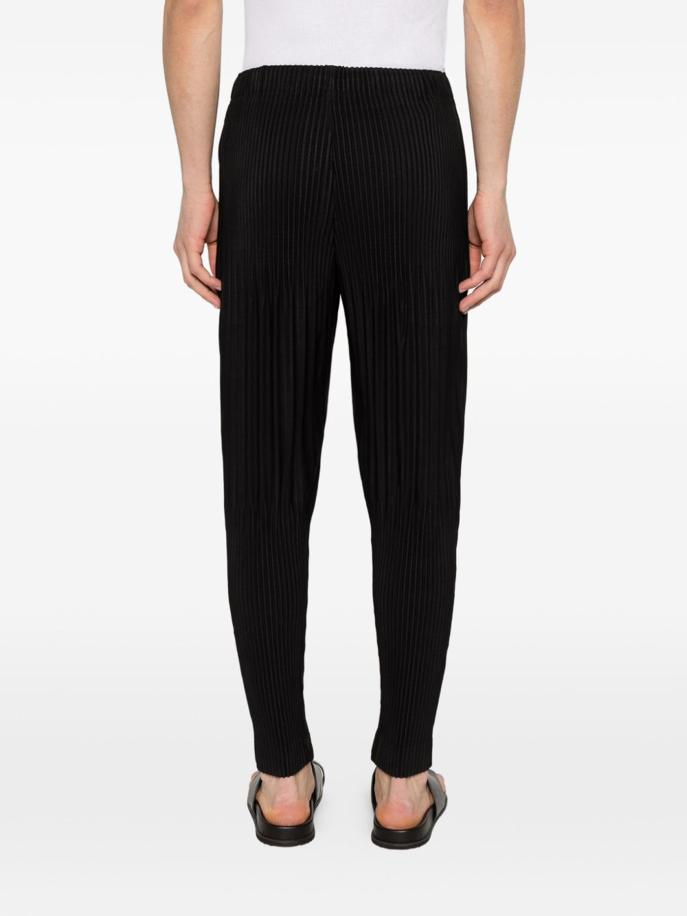 HOMME PLISSE' ISSEY MIYAKE Trousers Black HP66JF02415 (HOMME PLISSÉ ISSEY MIYAKE / パンツ ) | HOMME PLISSÉ ISSEY MIYAKE (オムプリッセ イッセイ ミヤケ)(1)