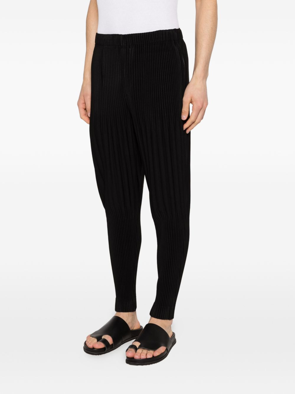 HOMME PLISSE' ISSEY MIYAKE Trousers Black HP66JF02415 (HOMME PLISSÉ ISSEY MIYAKE / パンツ ) | HOMME PLISSÉ ISSEY MIYAKE (オムプリッセ イッセイ ミヤケ)(4)
