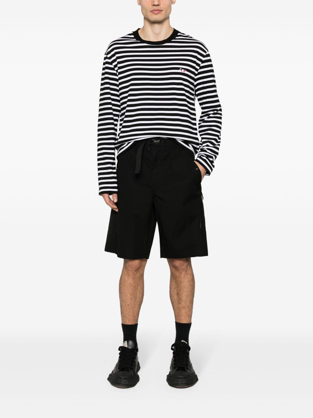 C.P. COMPANY Shorts BLACK 20CMBE031A005904G999 (C.P. Company / ショートパンツ ) | C.P. Company (シーピーカンパニー)(1)
