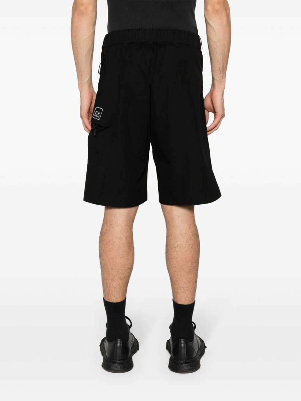 C.P. COMPANY Shorts BLACK 20CMBE031A005904G999 (C.P. Company / ショートパンツ ) | C.P. Company (シーピーカンパニー)(3)