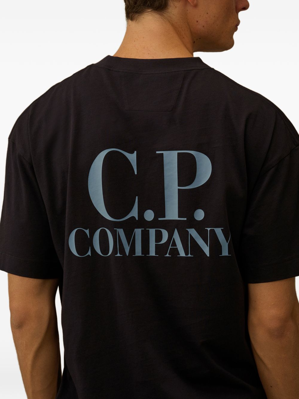 C.P.Company T-shirts and Polos Blue 20CMTS086A005100W888 (C.P. Company / Tシャツ・カットソー ) | C.P. Company (シーピーカンパニー)(1)