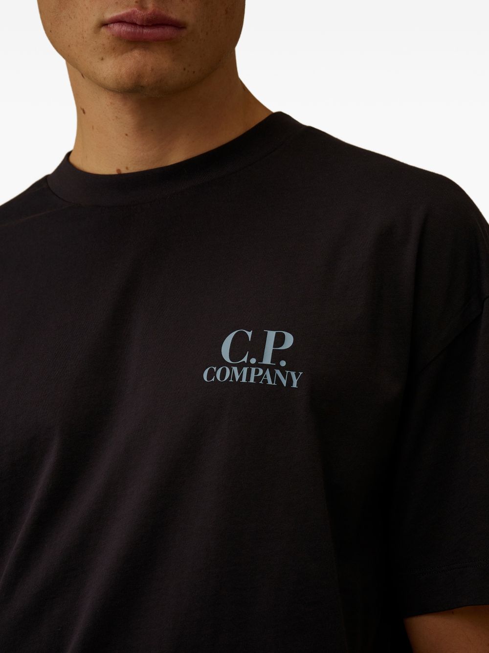 C.P.Company T-shirts and Polos Blue 20CMTS086A005100W888 (C.P. Company / Tシャツ・カットソー ) | C.P. Company (シーピーカンパニー)(3)