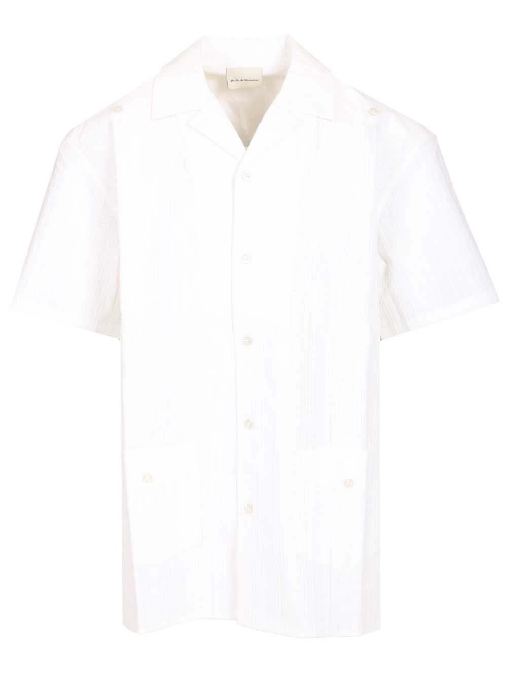 Chemise Cubaine Coton KSH258CO286WT (Drôle De Monsieur / シャツ・ブラウス ) | Drôle De Monsieur (ドロールドムッシュ)