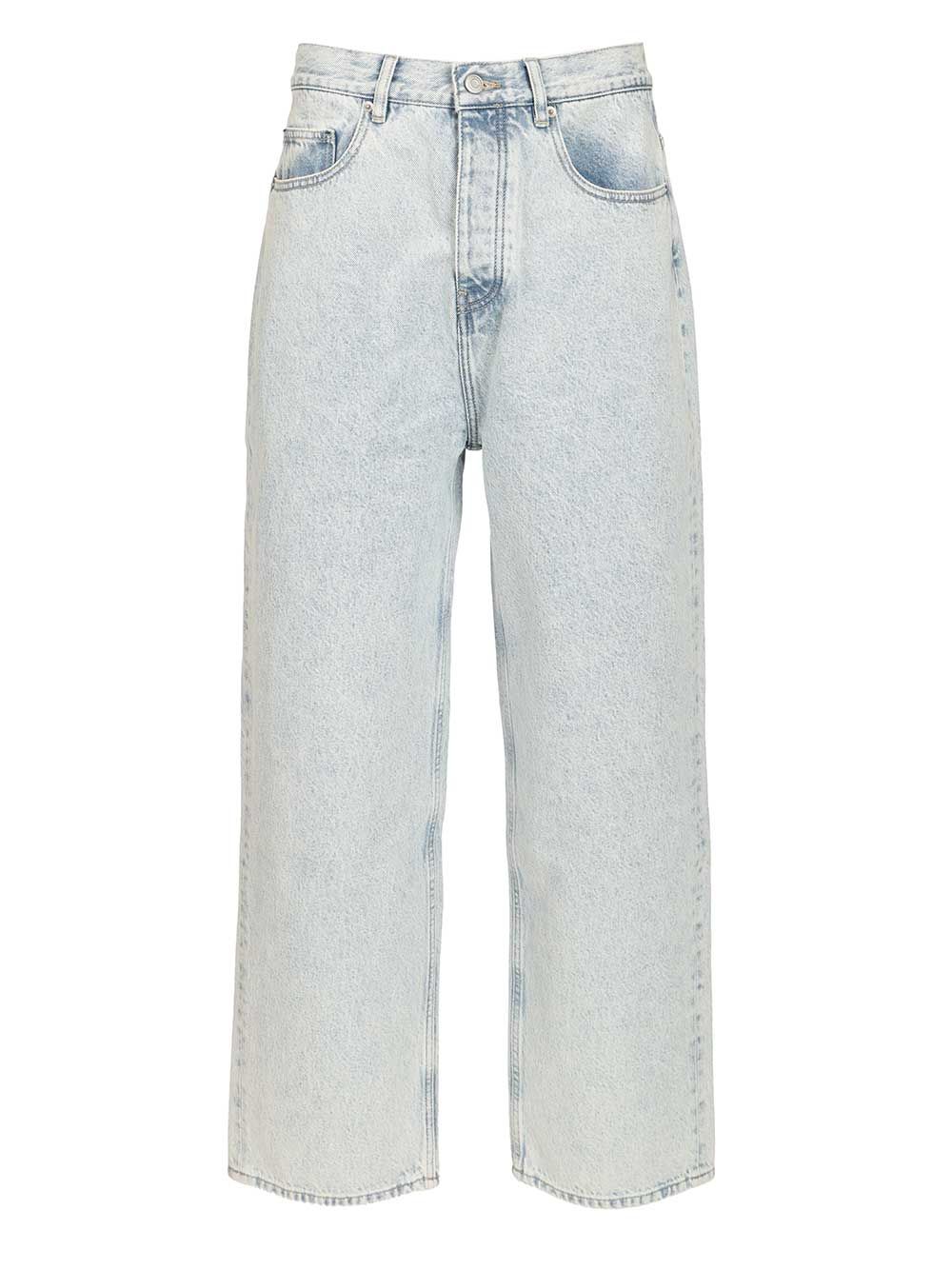 Jean Baggy Bleu JBP201CO123LBE (Drôle De Monsieur / ジーンズ ) | Drôle De Monsieur (ドロールドムッシュ)