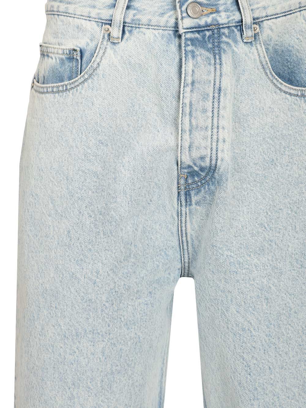 Jean Baggy Bleu JBP201CO123LBE (Drôle De Monsieur / ジーンズ ) | Drôle De Monsieur (ドロールドムッシュ)(3)