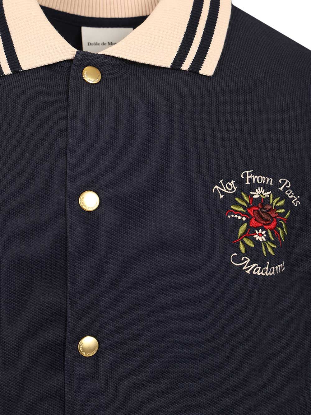 Chemise Piquée Slogan Rose JSH247CO264NY (Drôle De Monsieur / シャツ・ブラウス ) | Drôle De Monsieur (ドロールドムッシュ)(2)