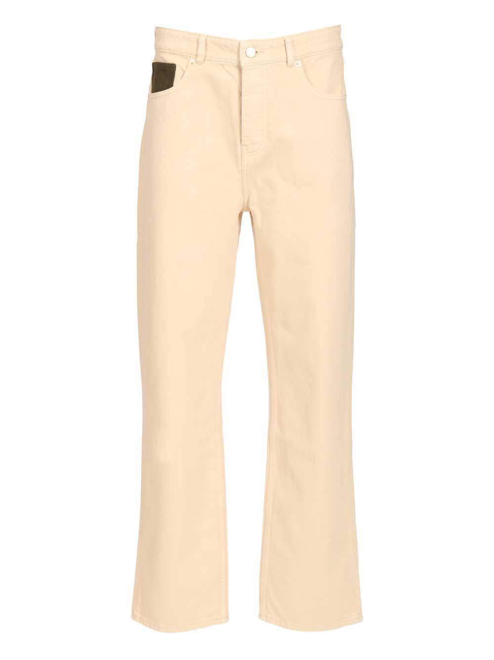 Jean Straight Beige JBP199CO243SD (Drôle De Monsieur / パンツ ) | Drôle De Monsieur (ドロールドムッシュ)