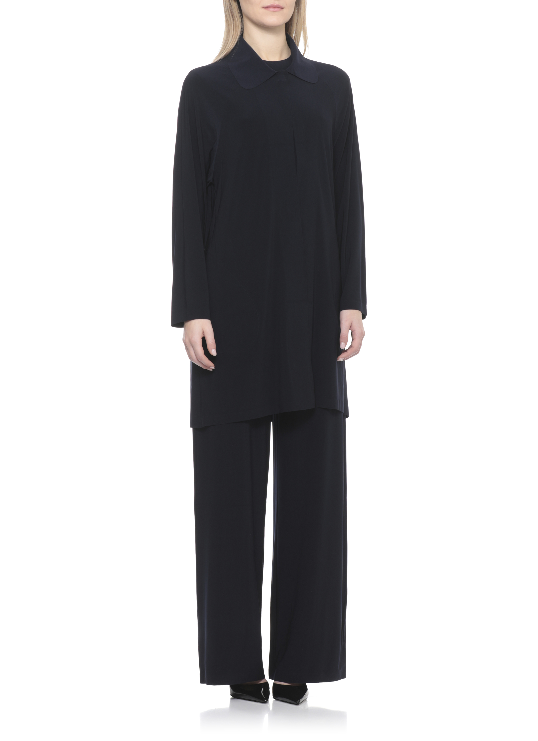 Norma Kamali Coats Blue KK1264PL002012 (NORMA KAMALI / コート ) | NORMA KAMALI (ノーマカマリ)(2)