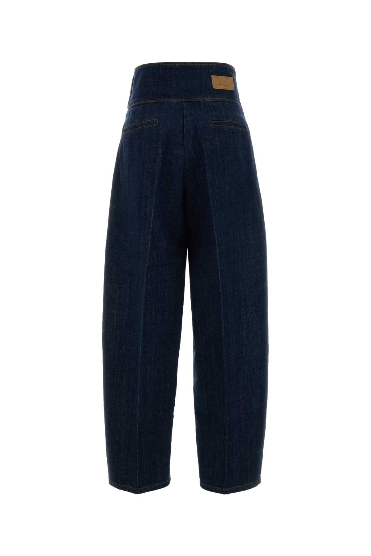 Denim wide-leg jeans FTR872DE0122402 (AMI Paris / ジーンズ ) | AMI Paris (アミパリス)(1)