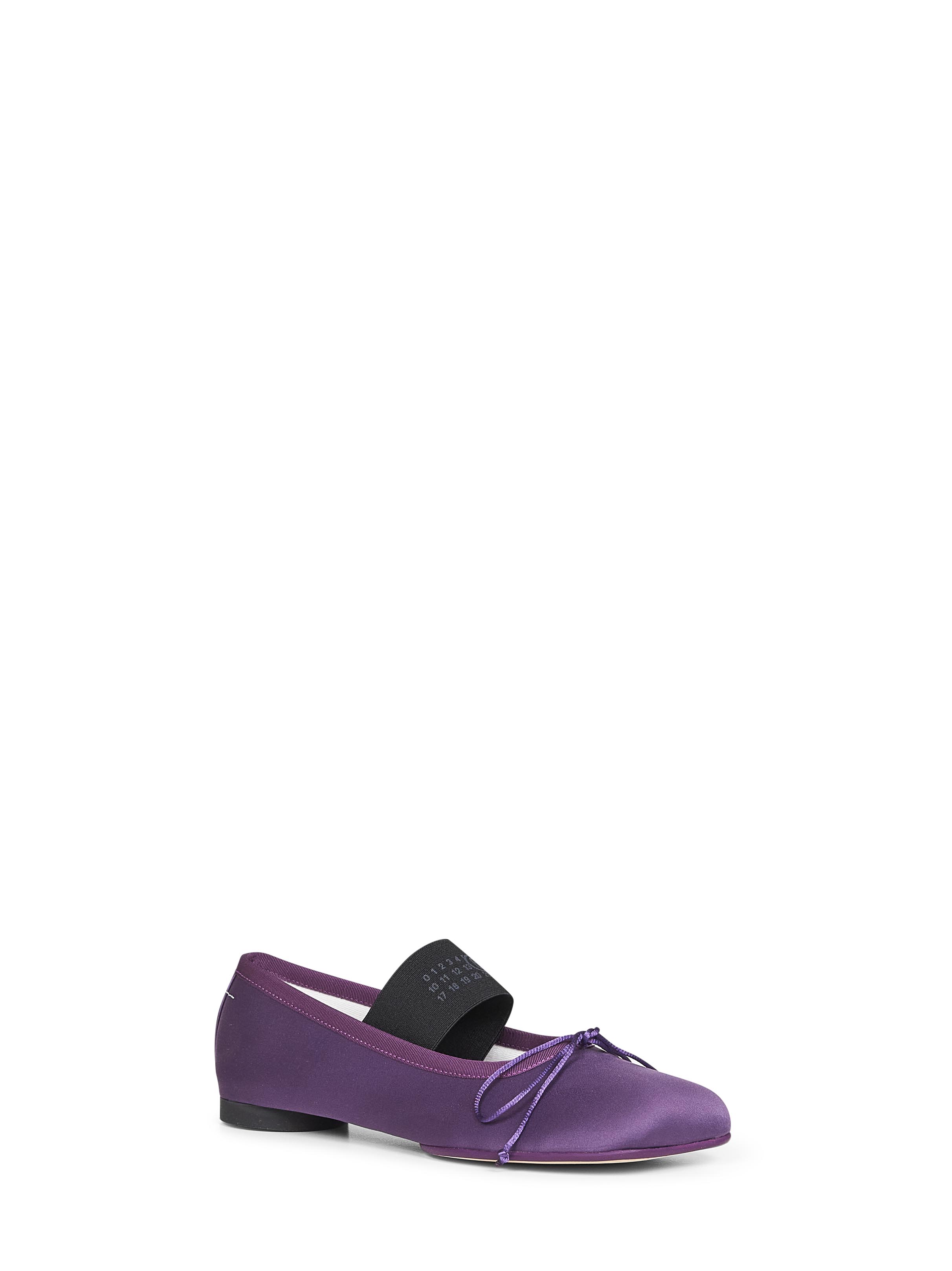 MM6 Maison Margiela Flat shoes Purple S59WZ0093P5560T5142 (MM6 Maison Margiela / フラットシューズ ) | MM6 Maison Margiela (エムエムシックス)(1)
