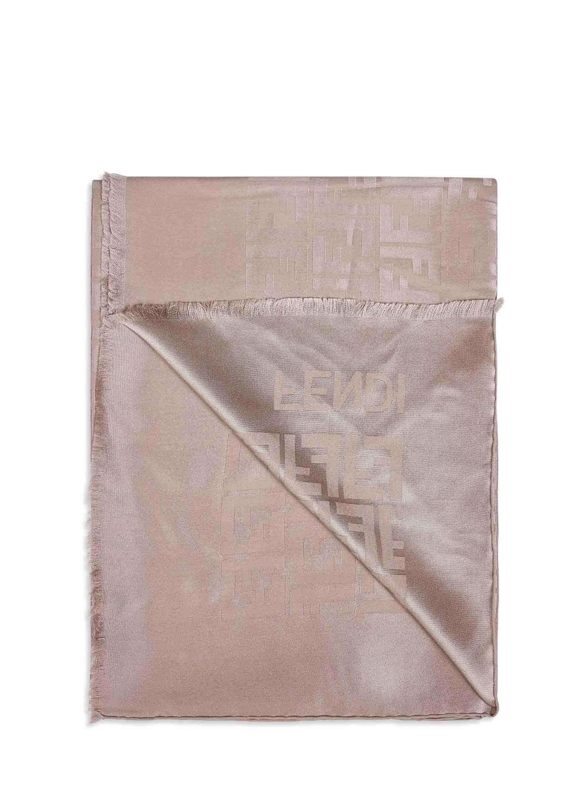 Fendi Scarfs Dove Grey FXT185ANBEF0QD3 (FENDI / スカーフ・マフラー ) | FENDI (フェンディ)(1)