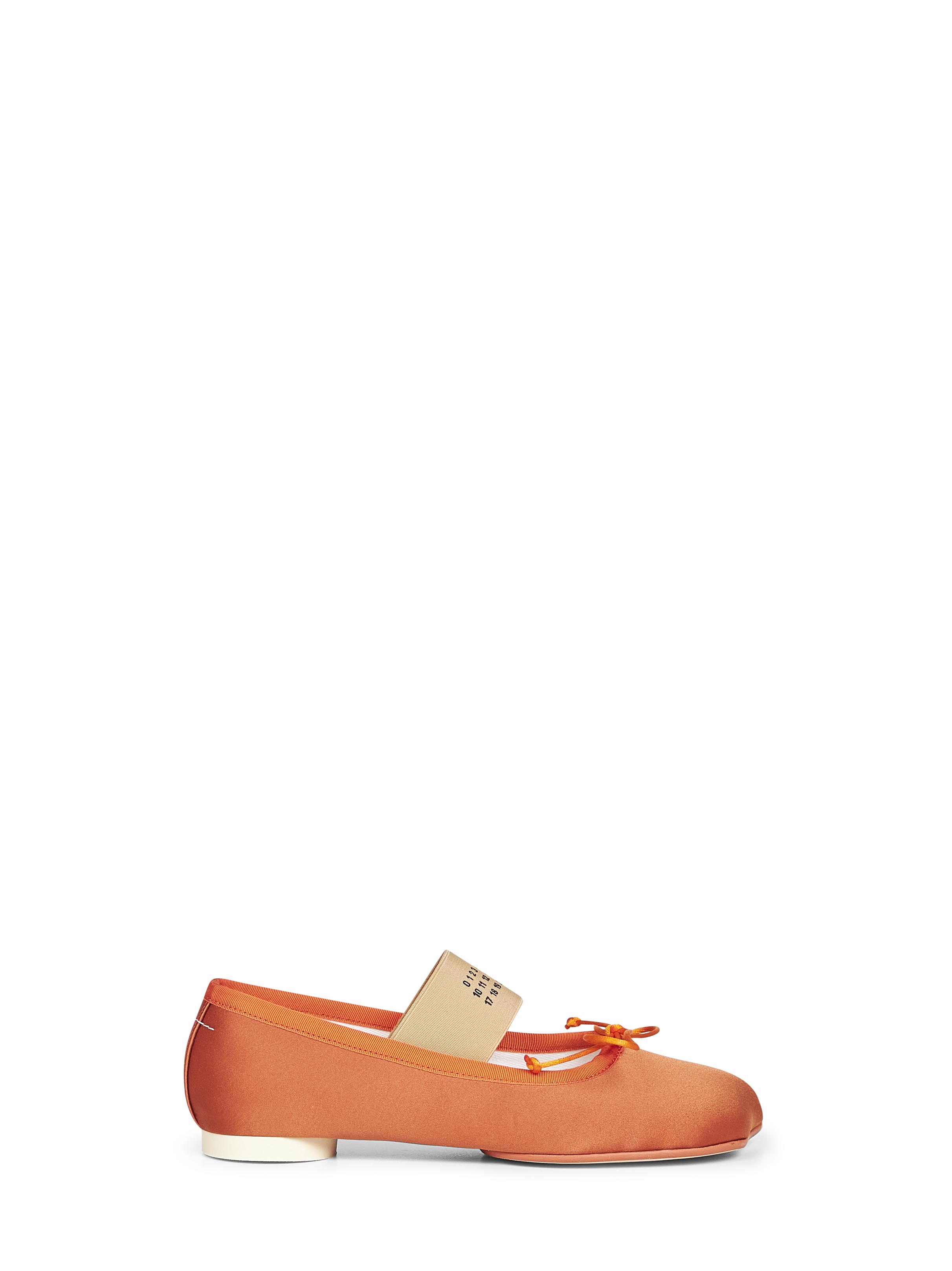 MM6 Maison Margiela Flat shoes Orange S59WZ0093P5560T3118 (MM6 Maison Margiela / フラットシューズ ) | MM6 Maison Margiela (エムエムシックス)