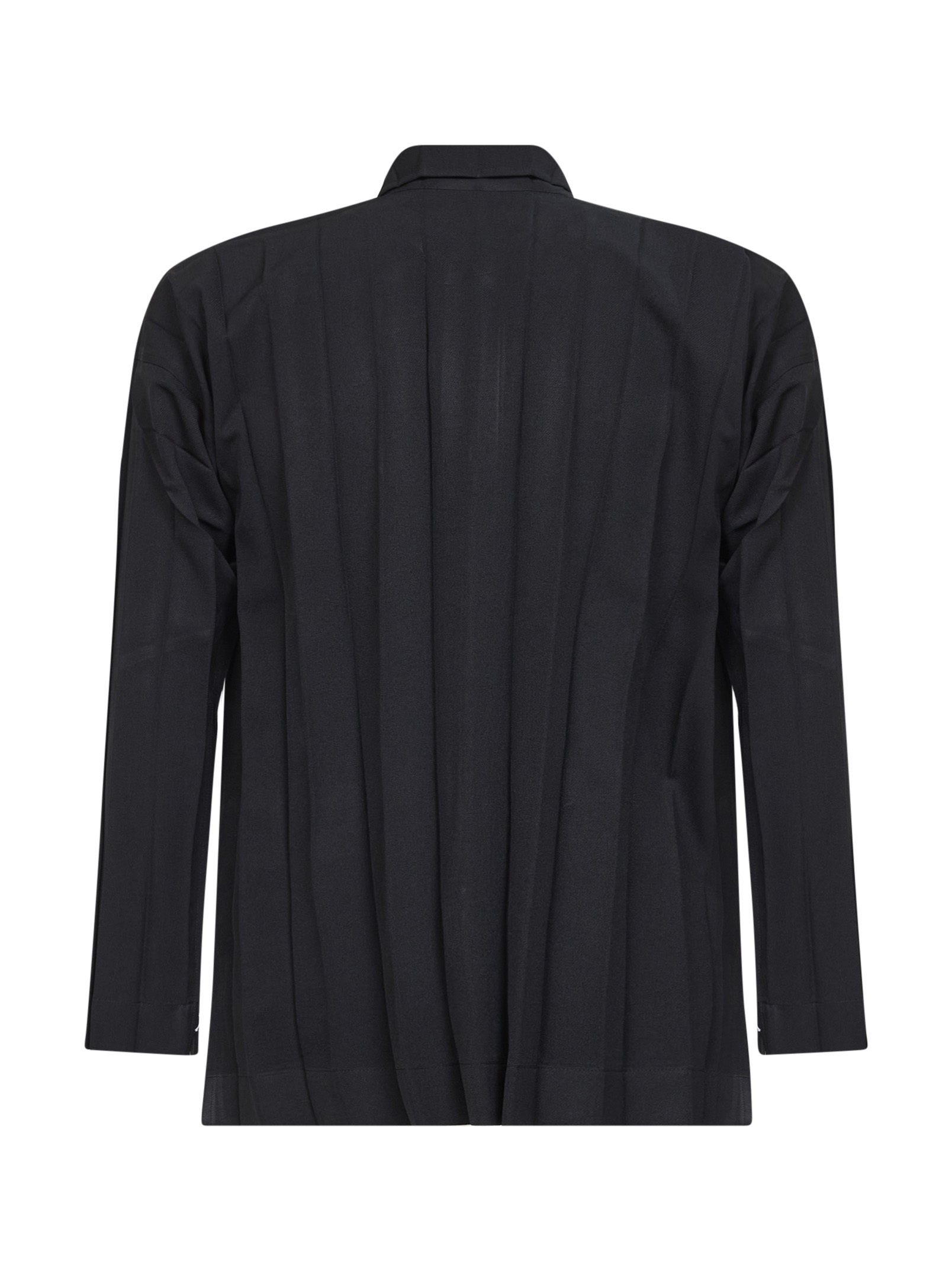 HOMME PLISSE ISSEY MIYAKE Shirts Black FJ17615 (HOMME PLISSÉ ISSEY MIYAKE / シャツ・ブラウス ) | HOMME PLISSÉ ISSEY MIYAKE (オムプリッセ イッセイ ミヤケ)(1)
