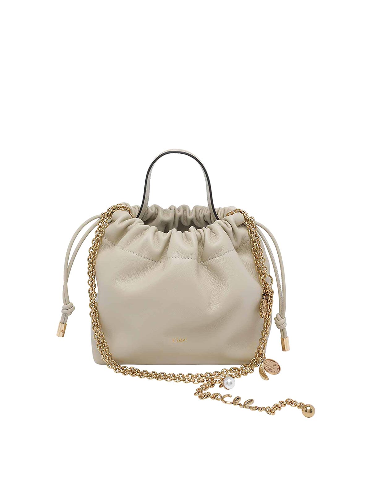 Cloudy Cream Mini Icons Shoulder Bag 26SP126R1220S (Chloé / ハンドバッグ・ショルダーバッグ ) | Chloé (クロエ)