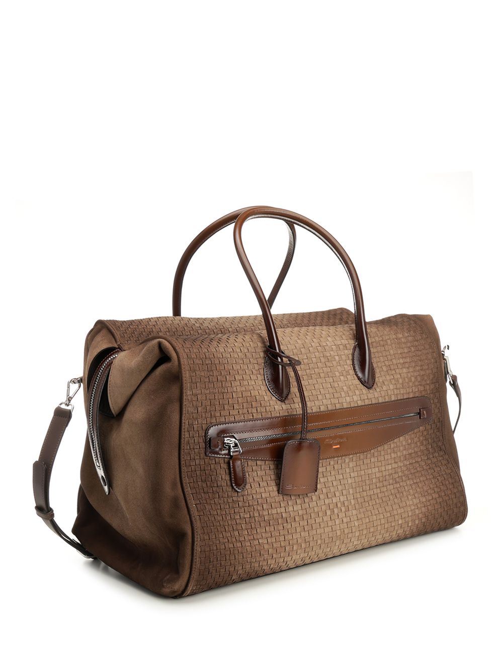 BORSONE 48H INTRECCIO-WSEM21 UIBBA2952BSAWSEM21M21 (Santoni / ビジネス・トラベルバッグ ) | Santoni (サントーニ)(1)