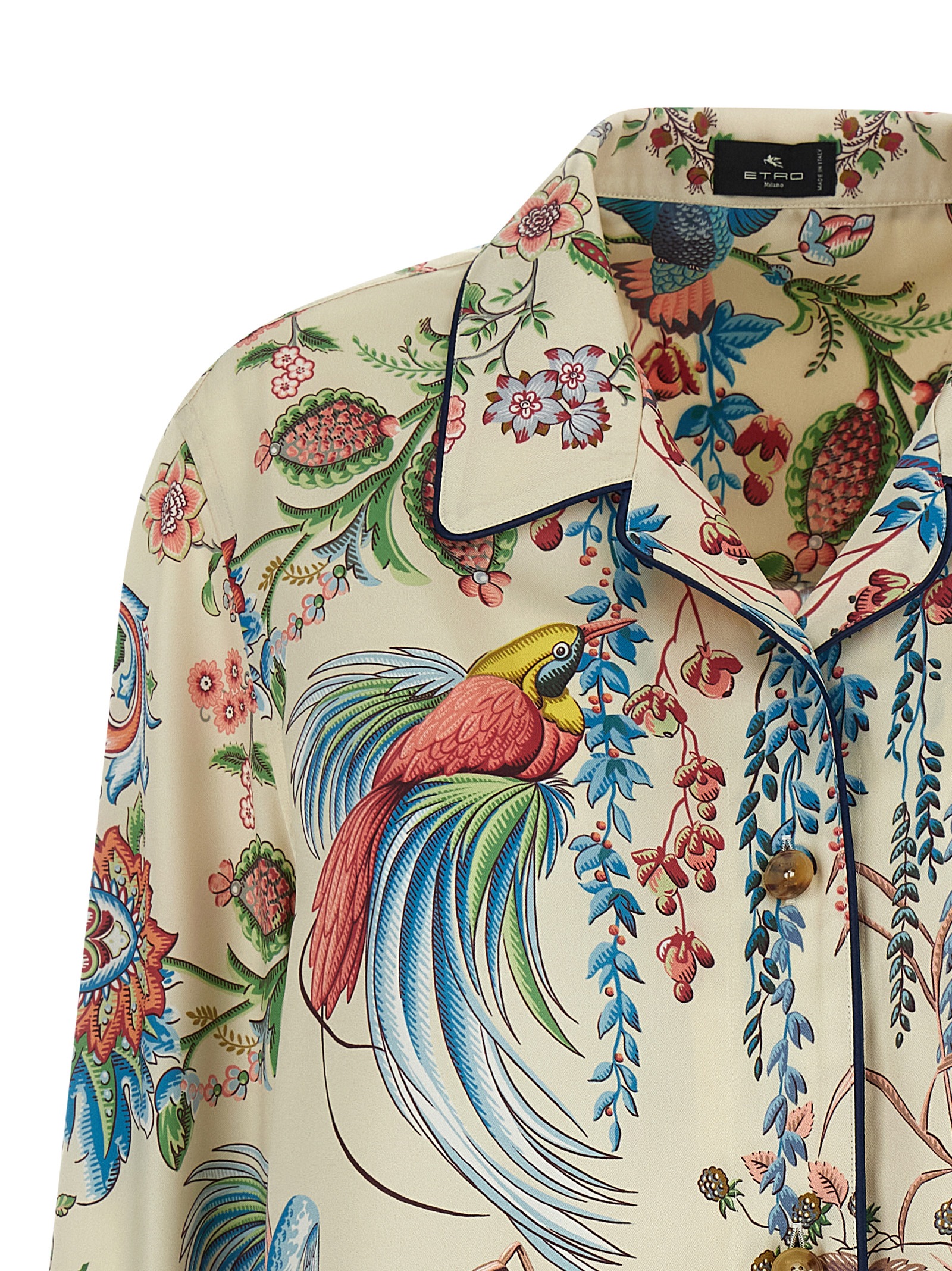 'flora e fauna' print shirt WRIA010099SPSI4X0802 (ETRO / シャツ・ブラウス ) | ETRO (エトロ)(2)