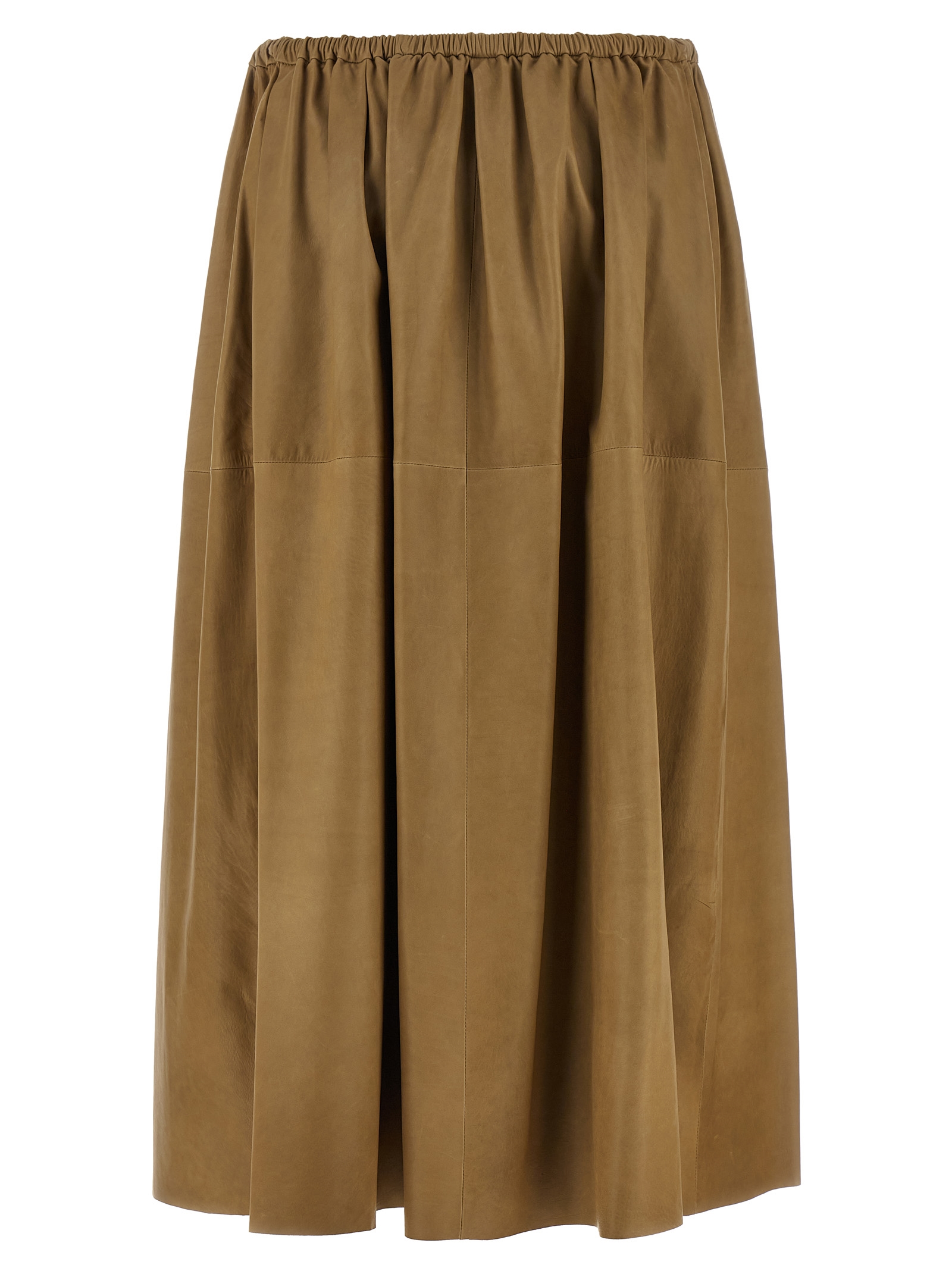 Leather skirt A26SS03CBKHAKIBEIGE (AURALEE / スカート ) | AURALEE (オーラリー)(1)