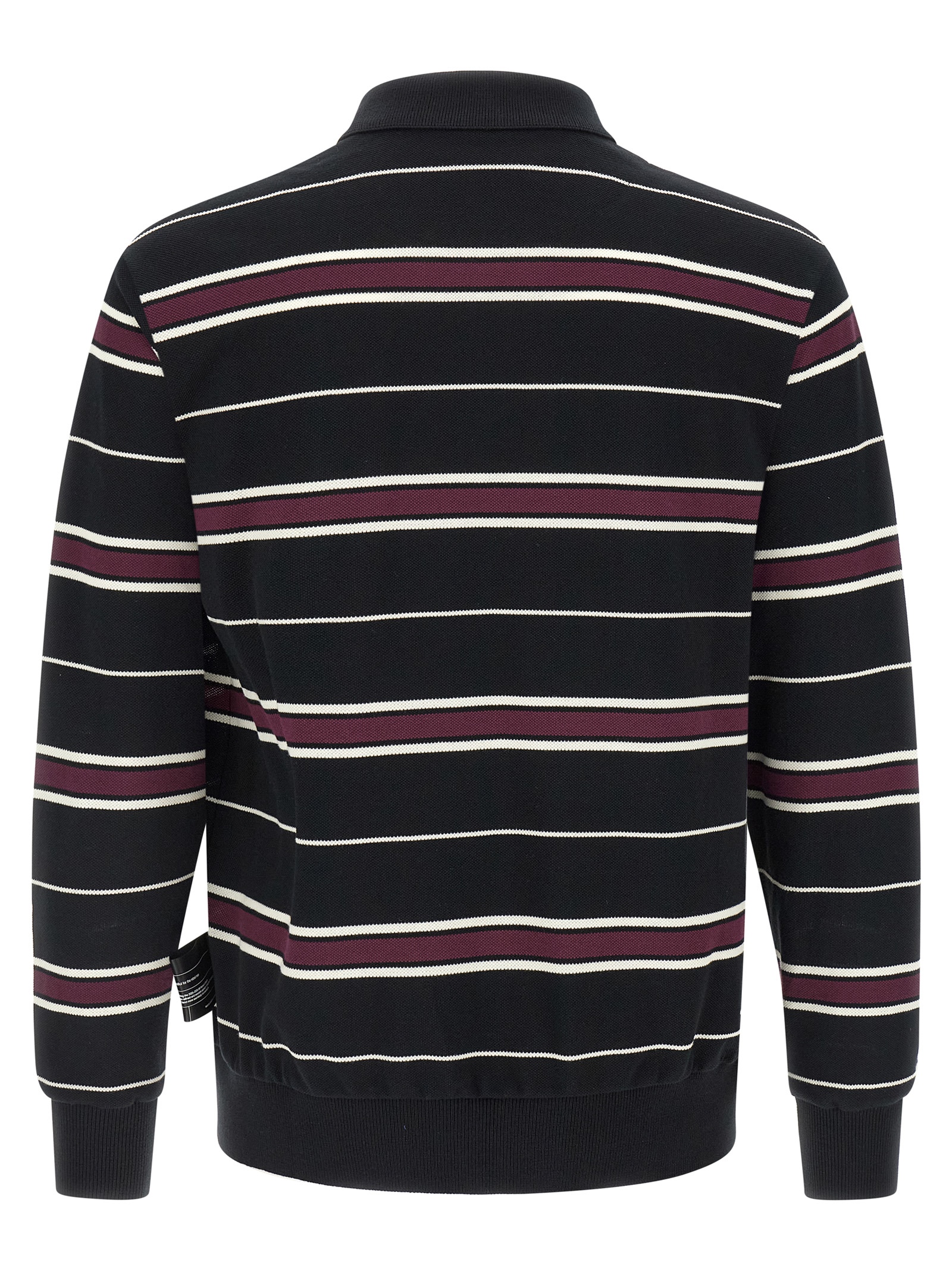 Long sleeve polo shirt UC1F48042BLKBORDER (UNDERCOVER / ポロシャツ ) | UNDERCOVER (アンダーカバー)(1)