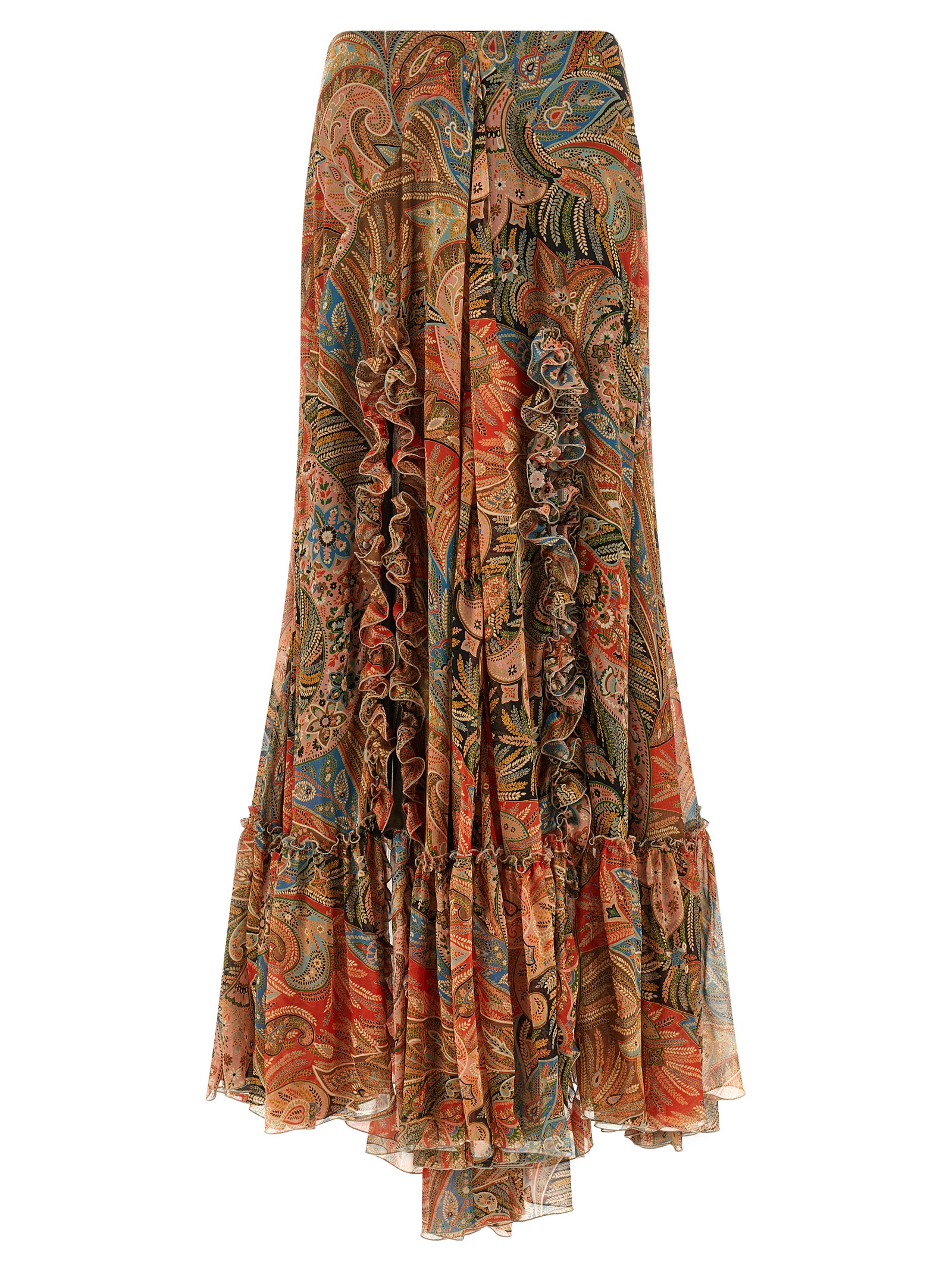 Paisley foliage skirt WRFA020499SA1R9X0860 (ETRO / スカート ) | ETRO (エトロ)