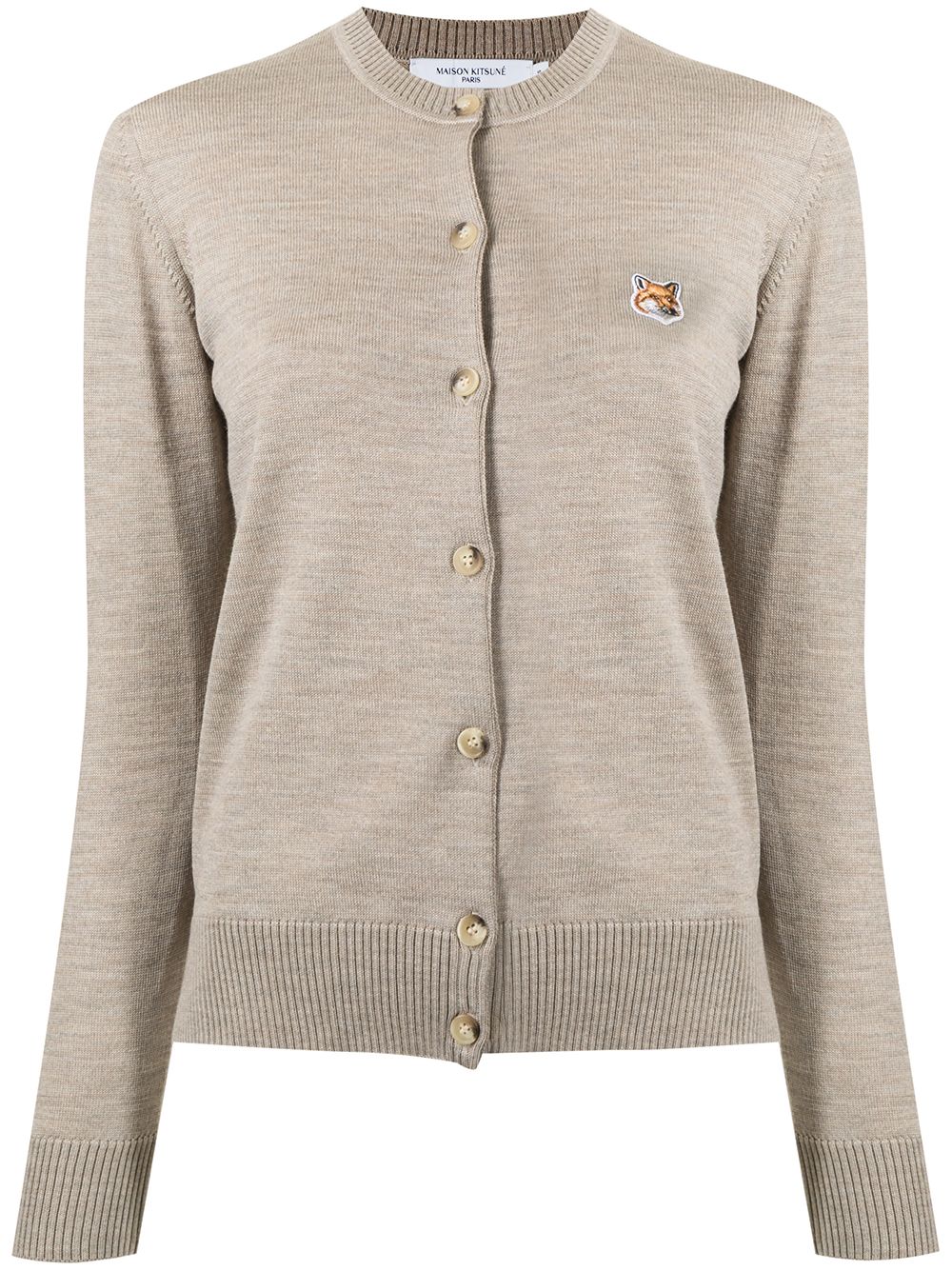 MAISON KITSUNE' Sweaters Beige HW00521KT1036H250 (Maison Kitsuné / ニット・セーター・カーディガン ) | Maison Kitsuné (メゾン キツネ)