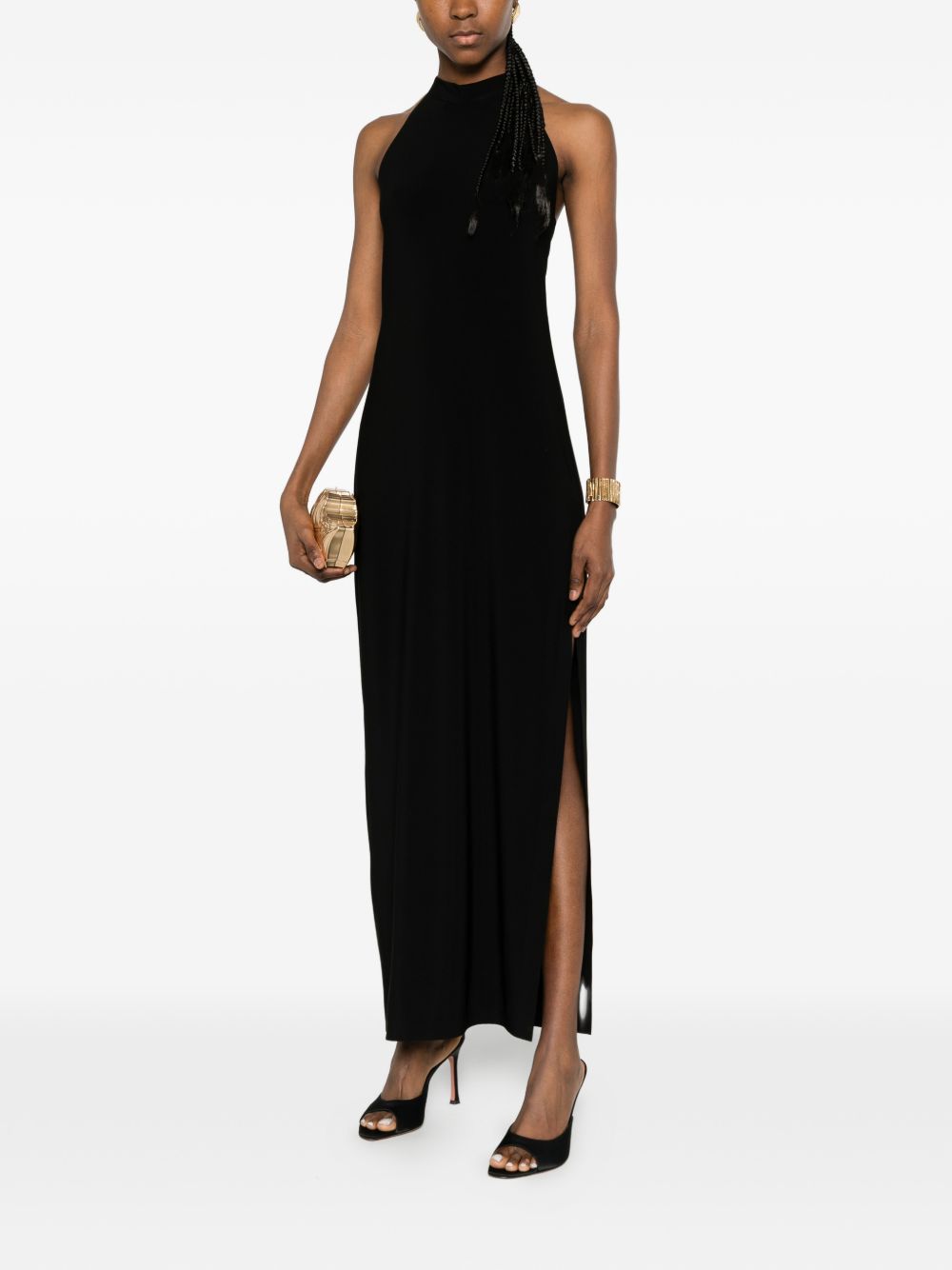Norma Kamali Dresses BLACK KK4253PLT16001 (NORMA KAMALI / ワンピース・ドレス・オールインワン ) | NORMA KAMALI (ノーマカマリ)(1)