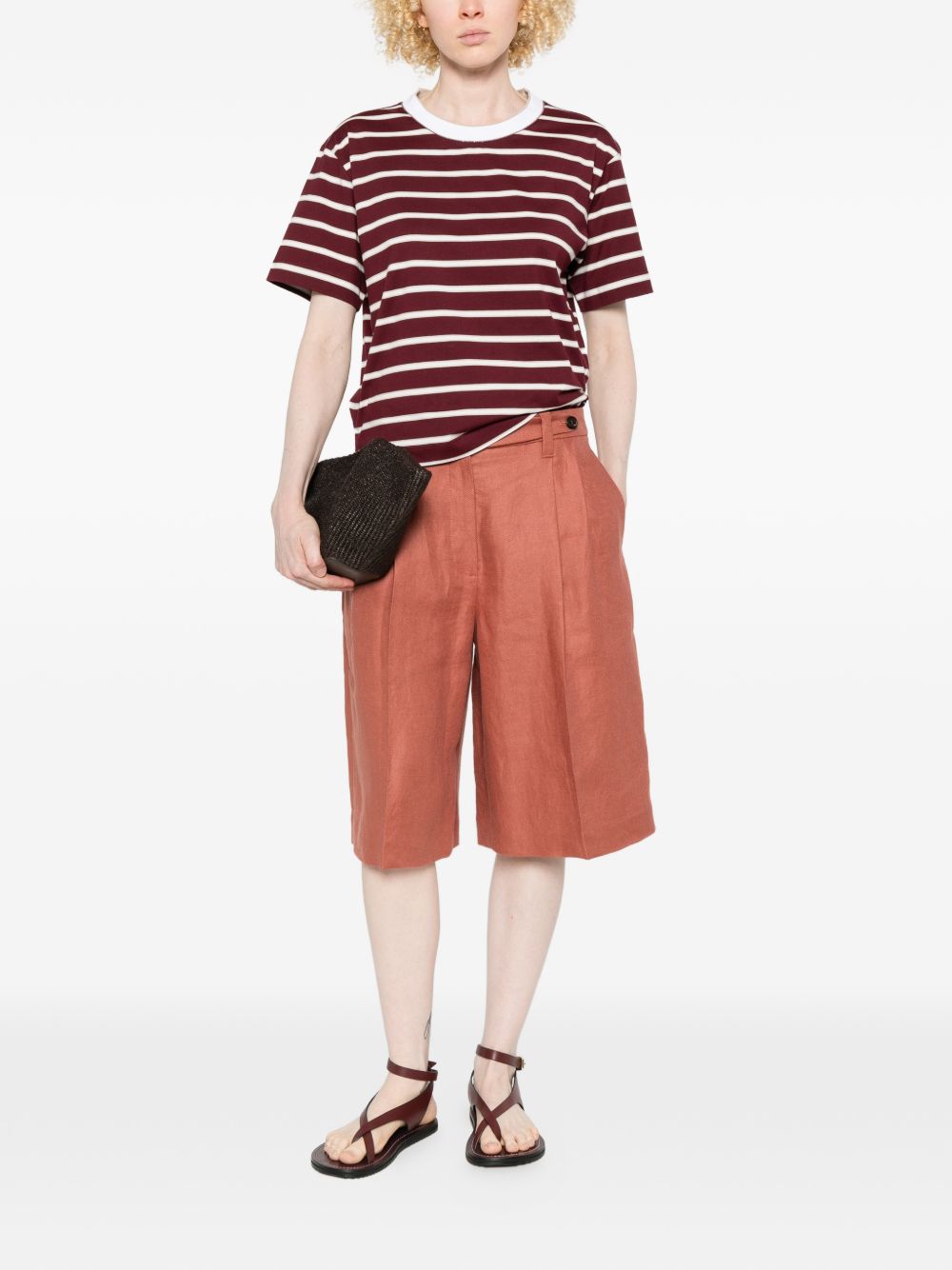 Brunello Cucinelli Shorts Orange MH527P9183C8604 (Brunello Cucinelli / ショートパンツ ) | Brunello Cucinelli (ブルネロ・クチネリ)(2)