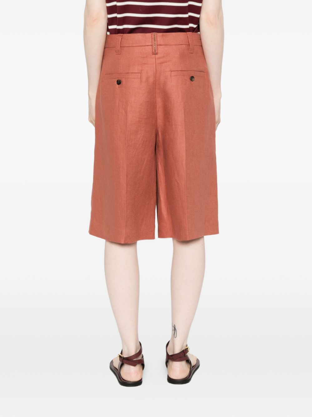 Brunello Cucinelli Shorts Orange MH527P9183C8604 (Brunello Cucinelli / ショートパンツ ) | Brunello Cucinelli (ブルネロ・クチネリ)(4)