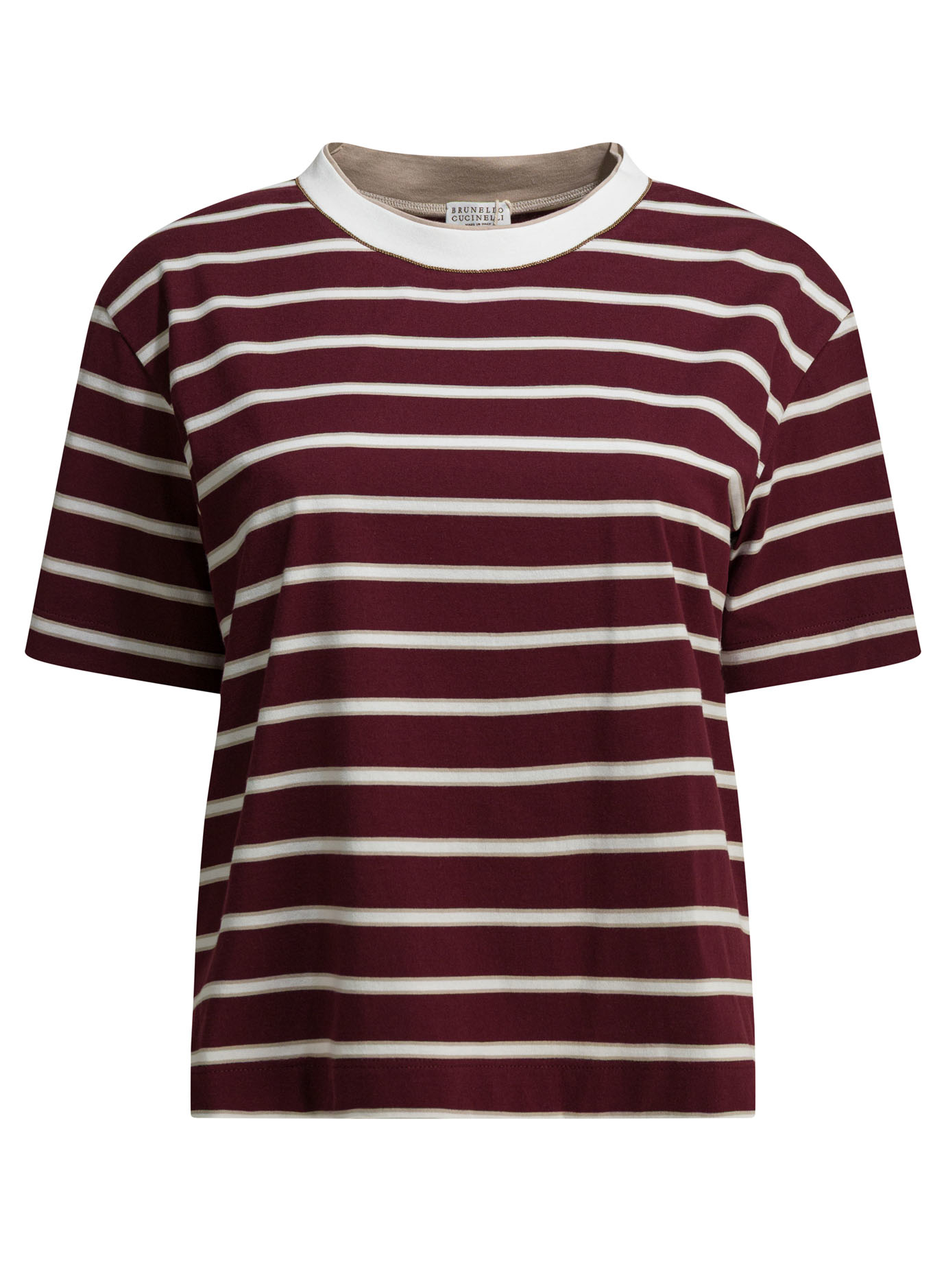Crew-neck T-shirt MQ984ES800C7043 (Brunello Cucinelli / Tシャツ・カットソー ) | Brunello Cucinelli (ブルネロ・クチネリ)