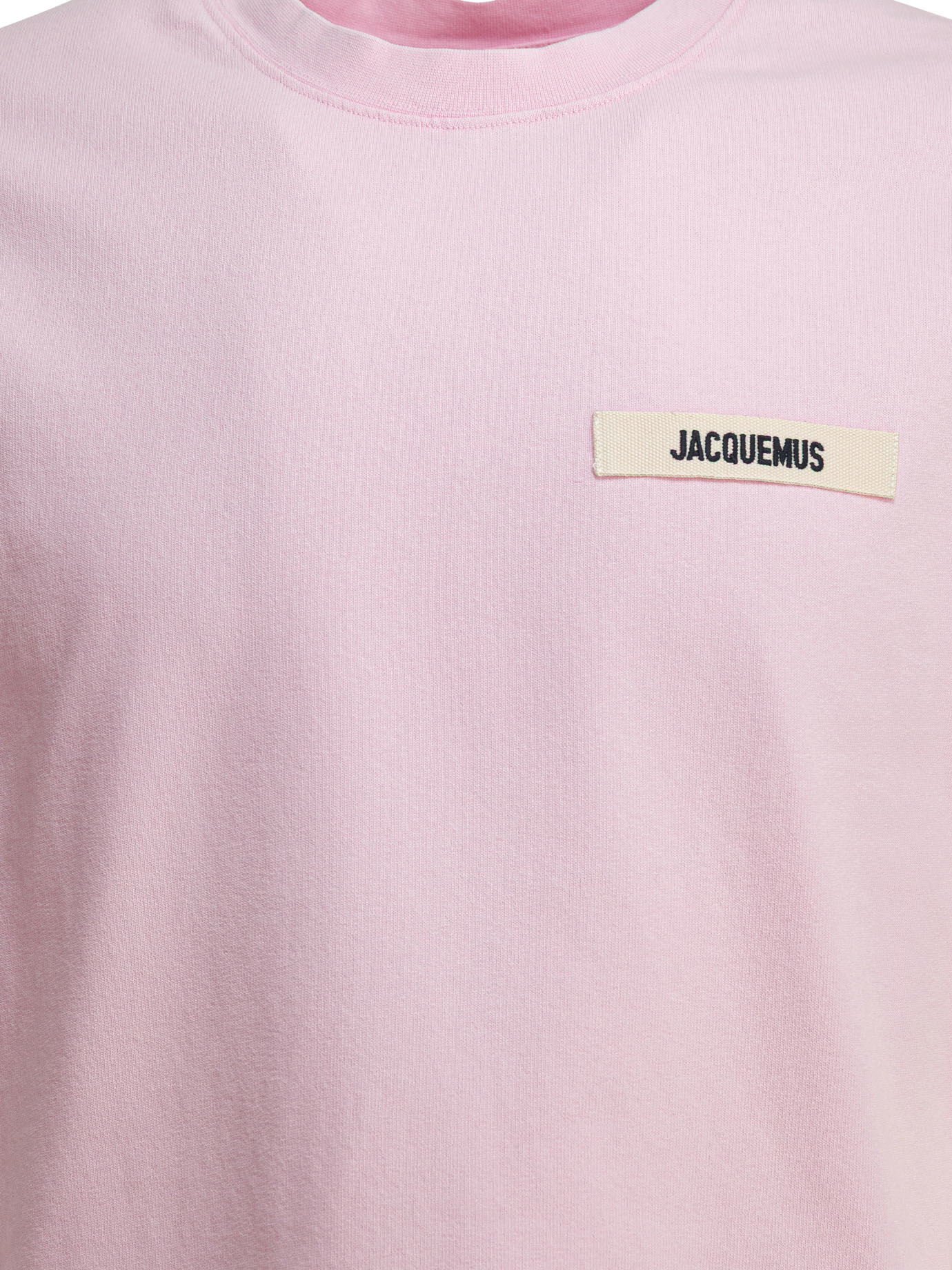 "Gros Grain" crew-neck T-shirt TSM00133AJ00226PINK (JACQUEMUS / Tシャツ・カットソー ) | JACQUEMUS (ジャックムス)(2)