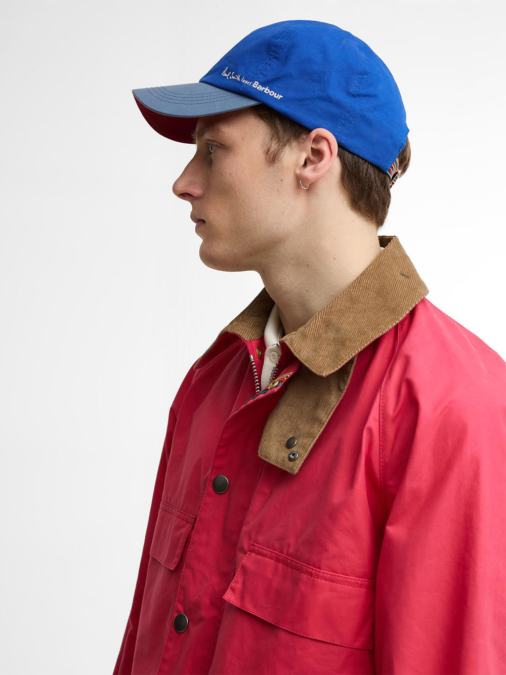 PAUL SMITH LOVES BARBOUR: BASEBALL CAP MHA0964BL71 (Barbour / 帽子 ) | Barbour (バブアー)(1)