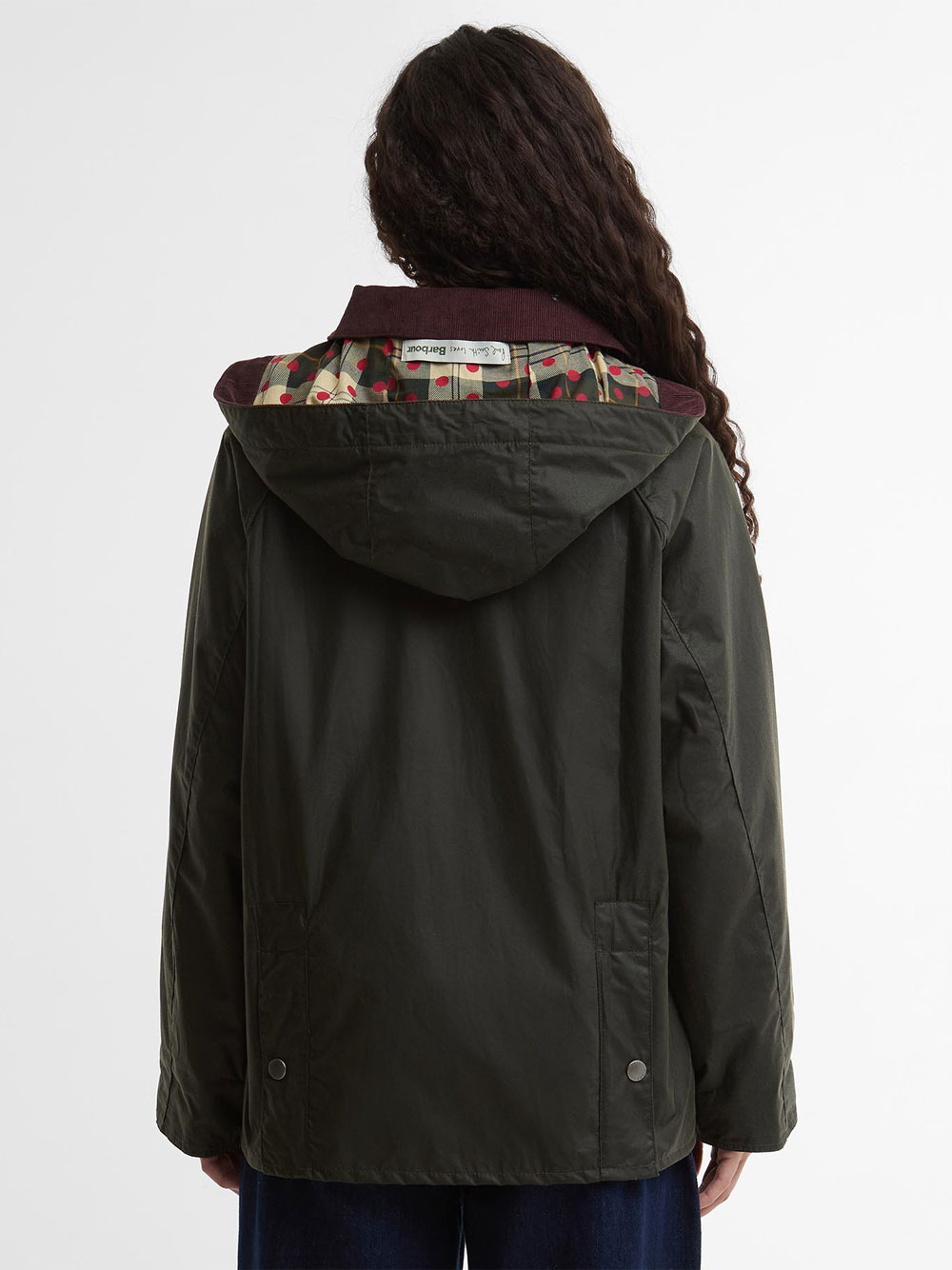 PAUL SMITH LOVES BARBOUR: BEDALE WAXED JACKET LWX1545OL51 (Barbour / カジュアルジャケット ) | Barbour (バブアー)(2)
