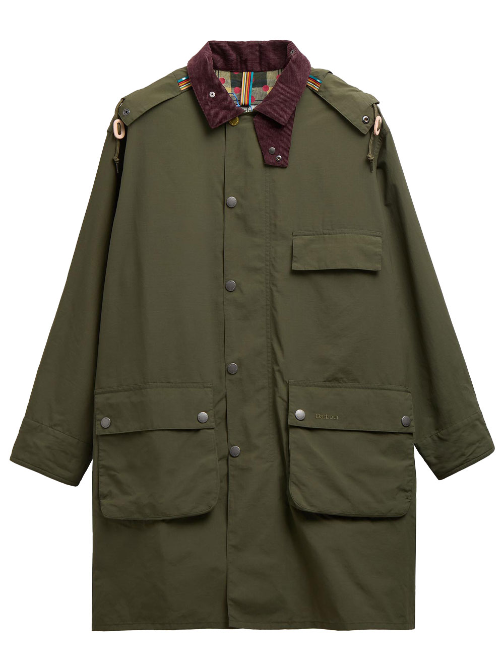 PAUL SMITH LOVES BARBOUR: CASUAL PARKA MCA1127OL52 (Barbour / コート ) | Barbour (バブアー)