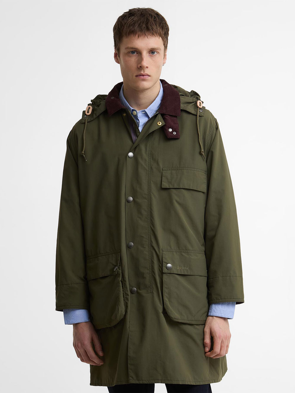 PAUL SMITH LOVES BARBOUR: CASUAL PARKA MCA1127OL52 (Barbour / コート ) | Barbour (バブアー)(1)