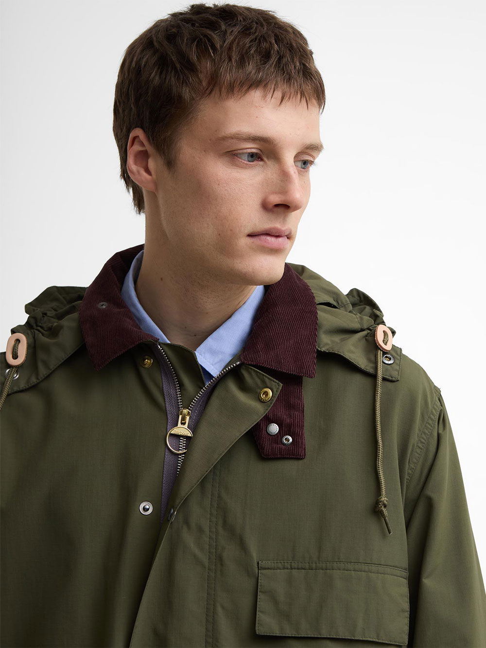 PAUL SMITH LOVES BARBOUR: CASUAL PARKA MCA1127OL52 (Barbour / コート ) | Barbour (バブアー)(3)