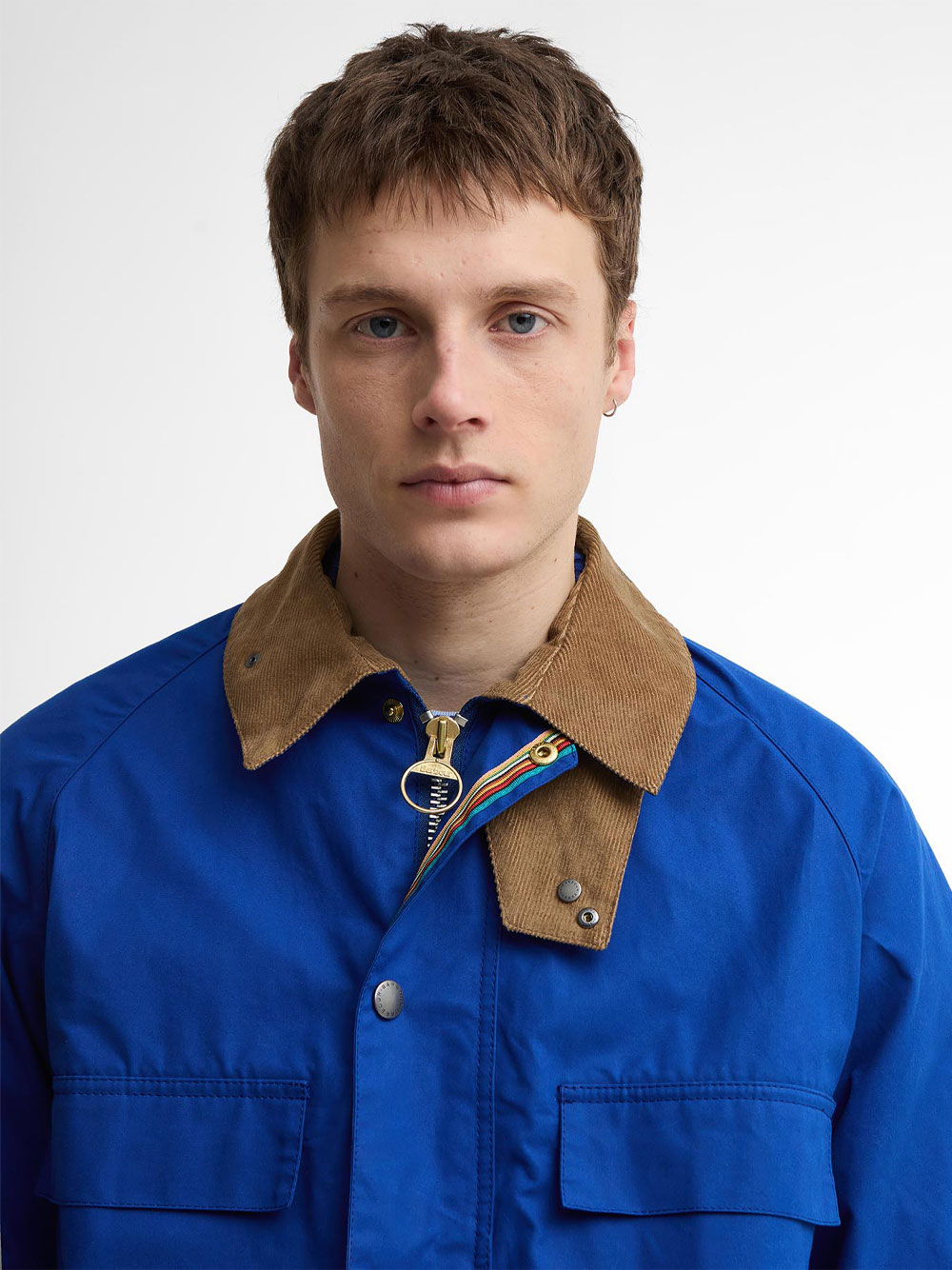 PAUL SMITH LOVES BARBOUR: SUGARLUMP BEDALE CASUAL JACKET MCA1126BL51 (Barbour / カジュアルジャケット ) | Barbour (バブアー)(3)