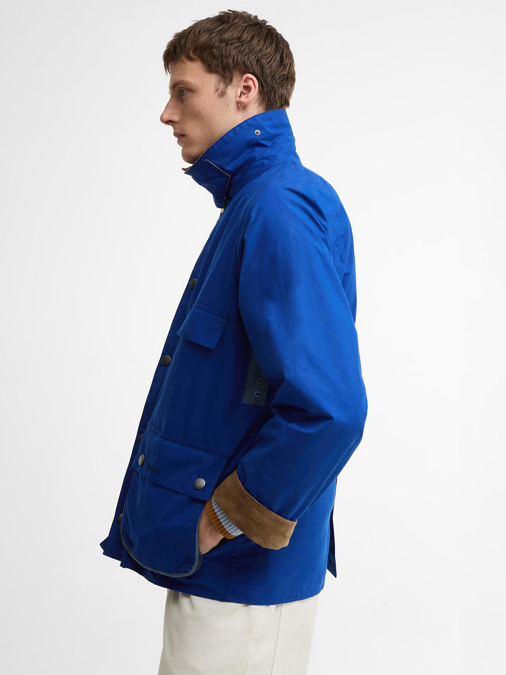 PAUL SMITH LOVES BARBOUR: SUGARLUMP BEDALE CASUAL JACKET MCA1126BL51 (Barbour / カジュアルジャケット ) | Barbour (バブアー)(5)