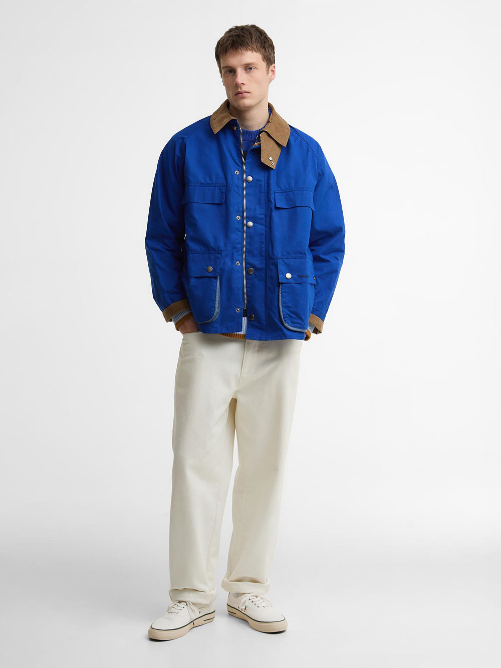 PAUL SMITH LOVES BARBOUR: SUGARLUMP BEDALE CASUAL JACKET MCA1126BL51 (Barbour / カジュアルジャケット ) | Barbour (バブアー)(7)