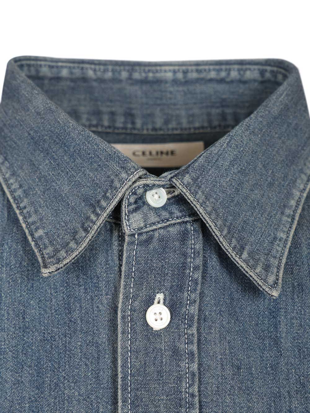 BOWLING SHIRT DENIM RC0D7208I07UO (CELINE / シャツ・ブラウス ) | CELINE (セリーヌ)(3)