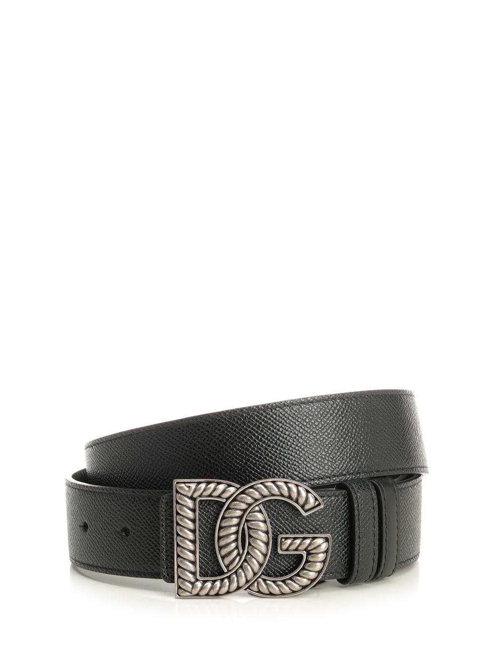 Black calfskin belt BC4942AG6518B956 (Dolce & Gabbana / ベルト・サスペンダー ) | Dolce & Gabbana (ドルチェガッバーナ)