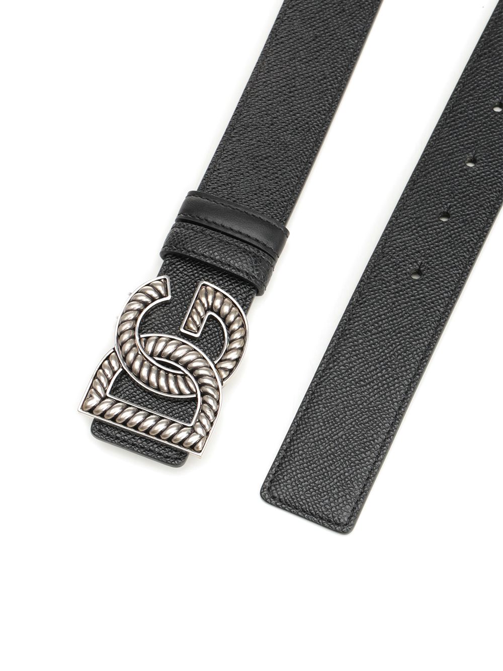 Black calfskin belt BC4942AG6518B956 (Dolce & Gabbana / ベルト・サスペンダー ) | Dolce & Gabbana (ドルチェガッバーナ)(1)