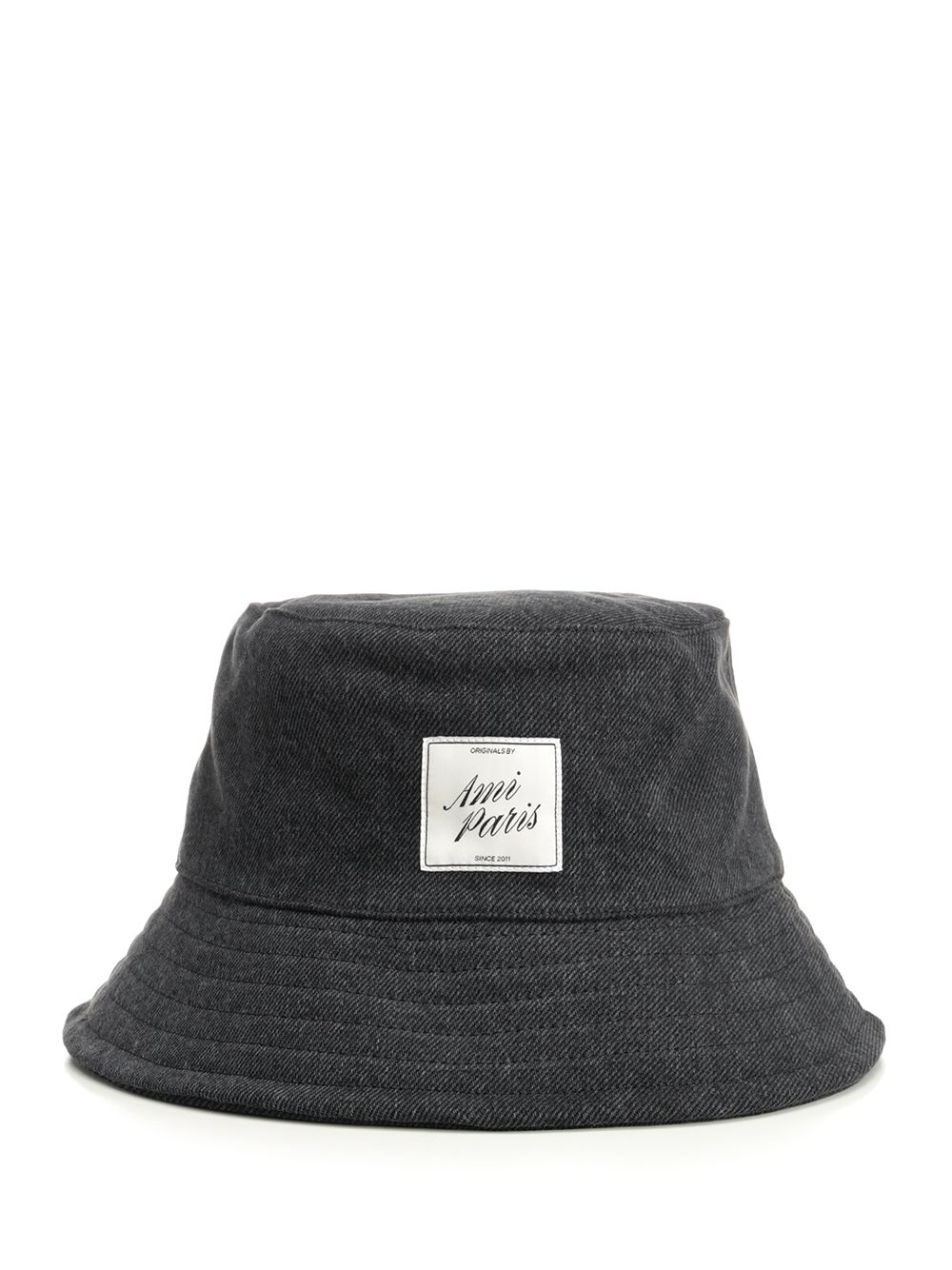 TOPSTITCHINGS DENIM HAT USED BLACK DENIM UHA684DE0124001 (AMI Paris / 帽子 ) | AMI Paris (アミパリス)