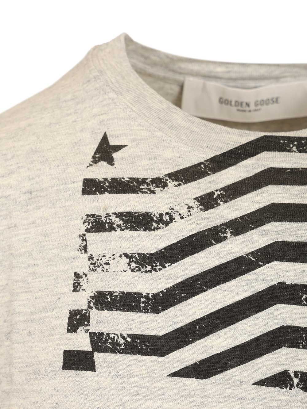 Flag print T-shirt GUP01220P00252360255 (Golden Goose / Tシャツ・カットソー ) | Golden Goose (ゴールデングース)(2)
