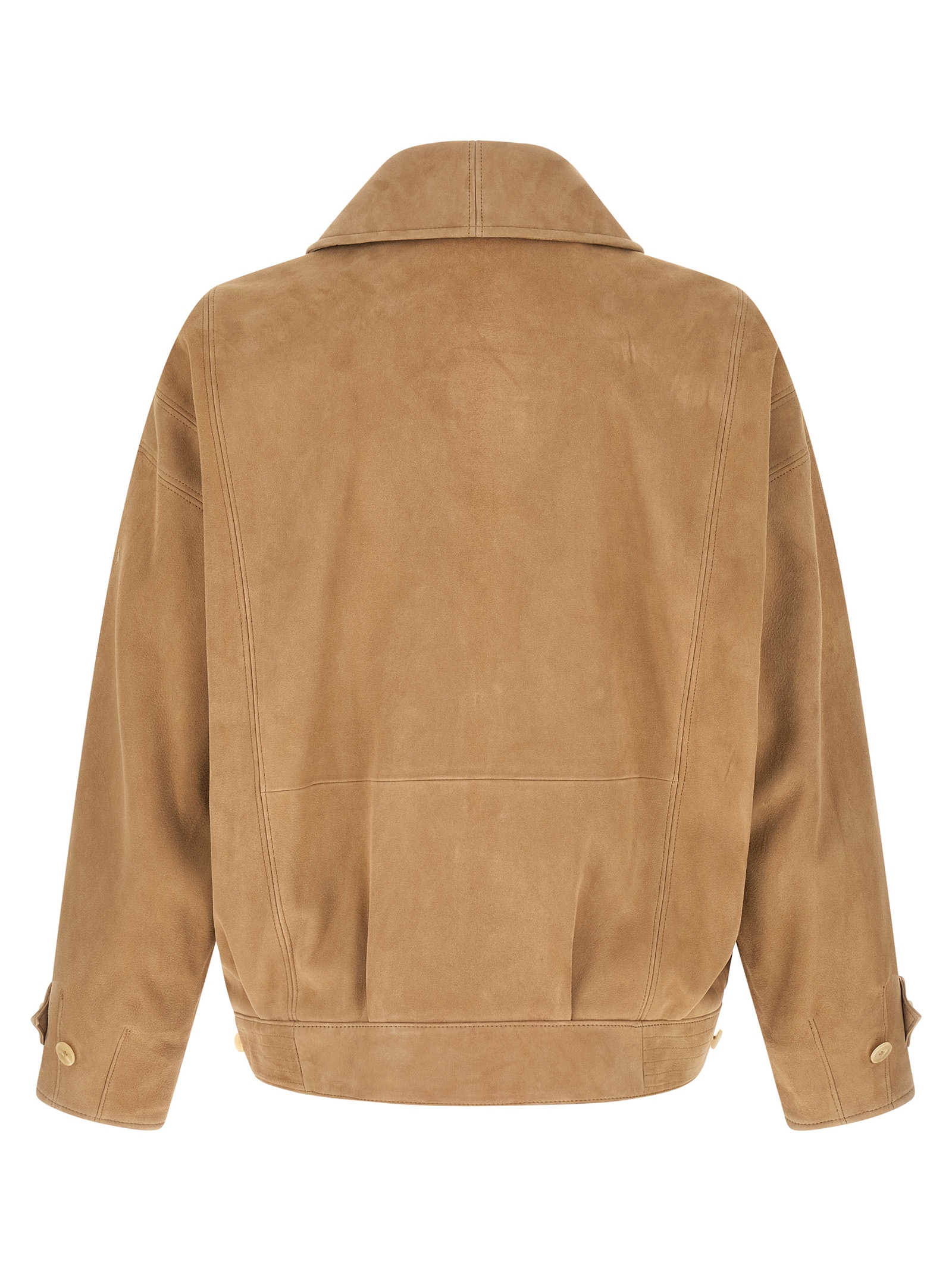 Full grain leather blouson A26SB01SGTAUPE (AURALEE / レザー&ファージャケット・コート ) | AURALEE (オーラリー)(1)