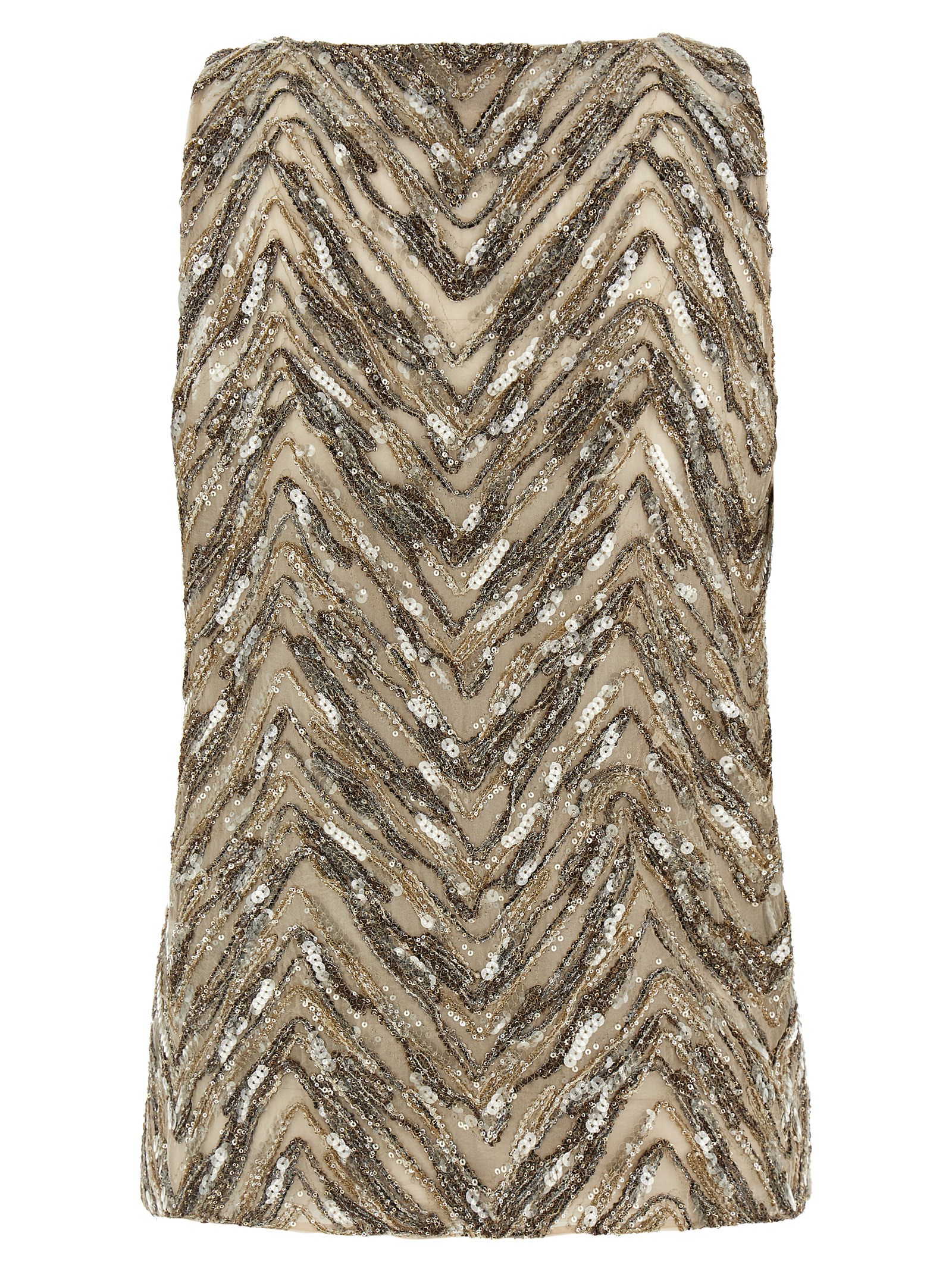 'Dazzling Chevron Embroidery' top MF940HN602C9504 (Brunello Cucinelli / タンクトップ・キャミソール ) | Brunello Cucinelli (ブルネロ・クチネリ)(1)