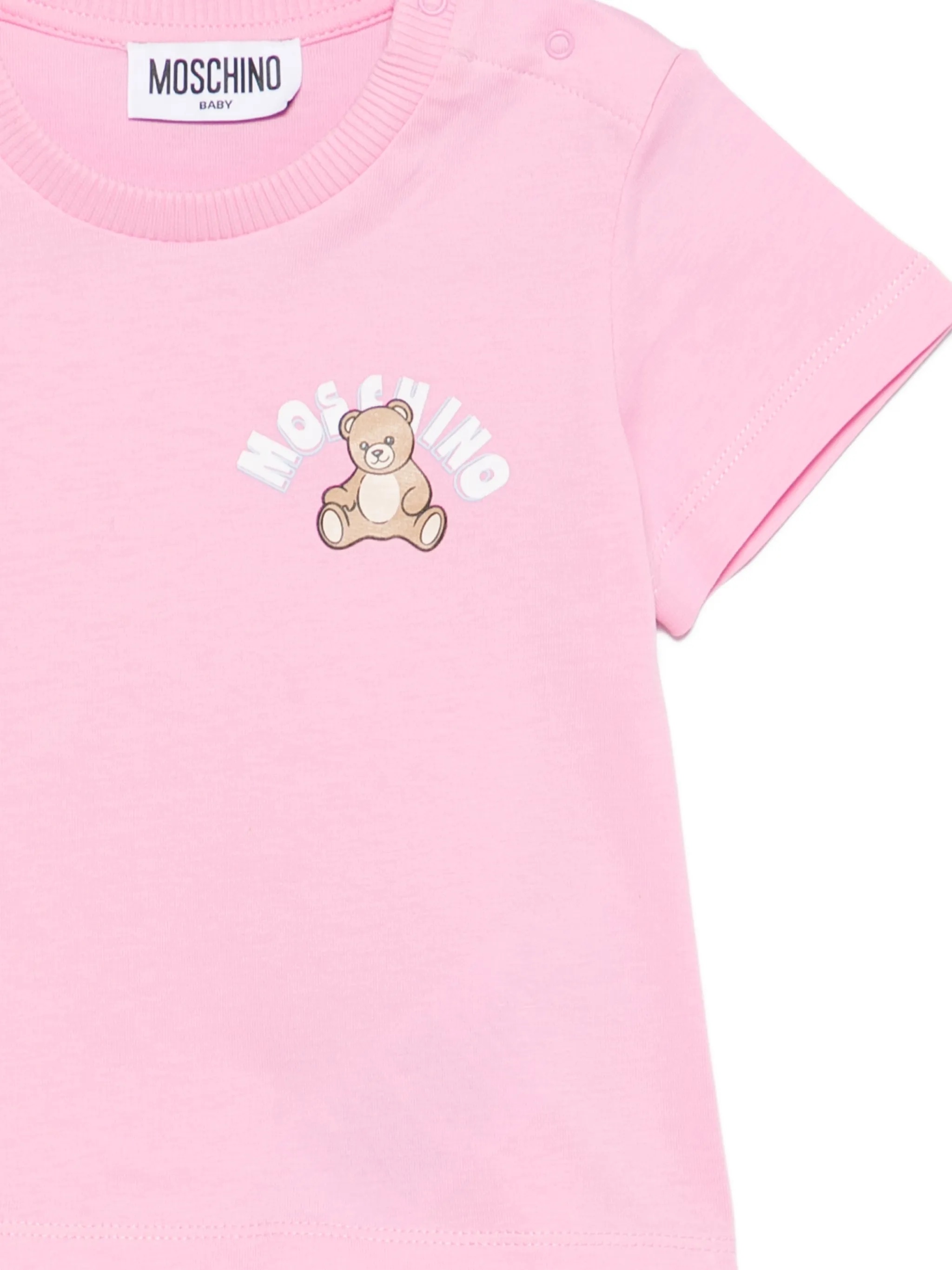 MOSCHINO KIDS T-shirts and Polos Pink MZM047LAA0151473 (MOSCHINO / Tシャツ・カットソー ) | MOSCHINO (モスキーノ)(2)