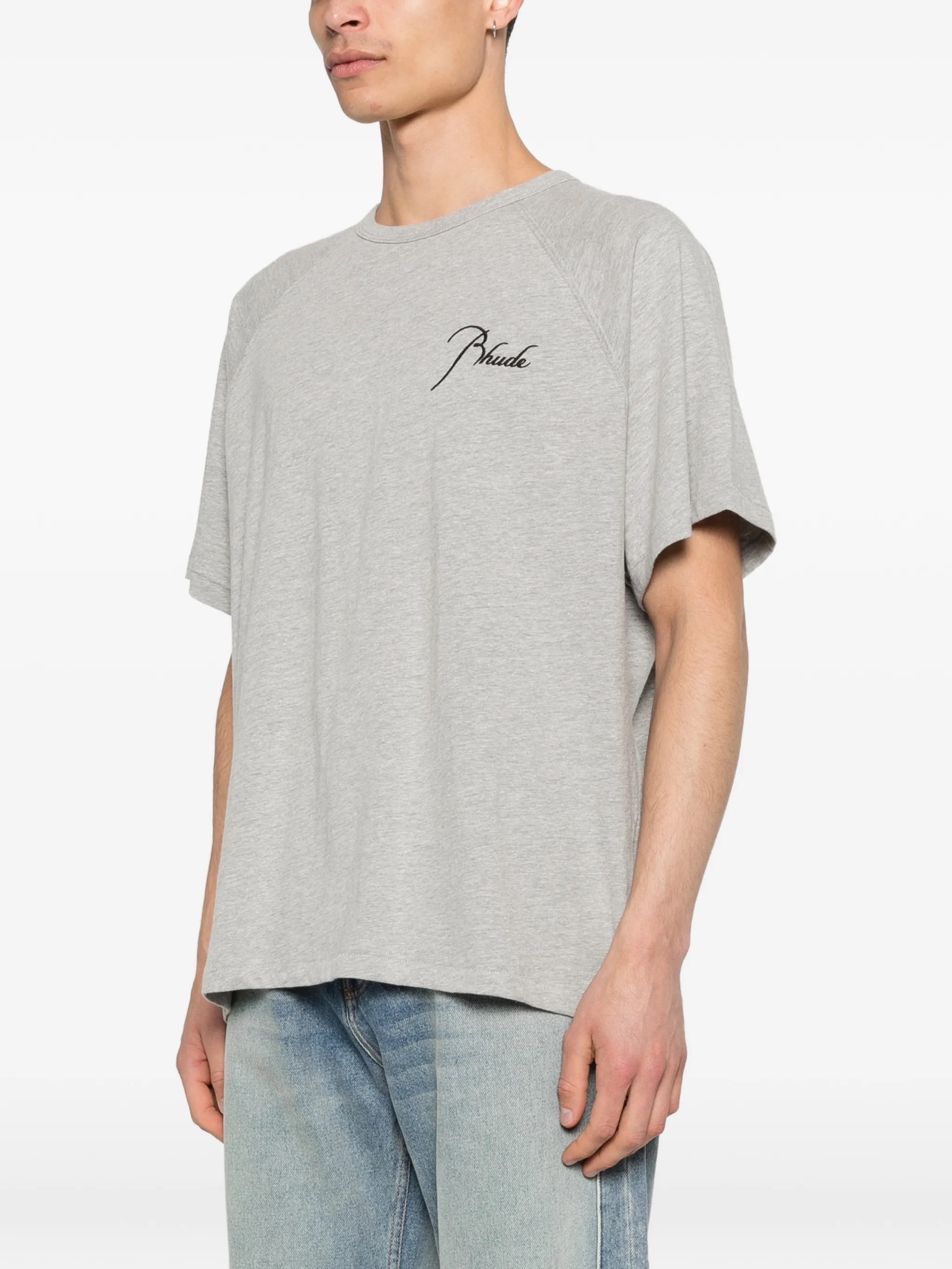 Rhude T-shirts and Polos Grey RHPS26TT011033168 (RHUDE / Tシャツ・カットソー ) | RHUDE (ルード)(2)