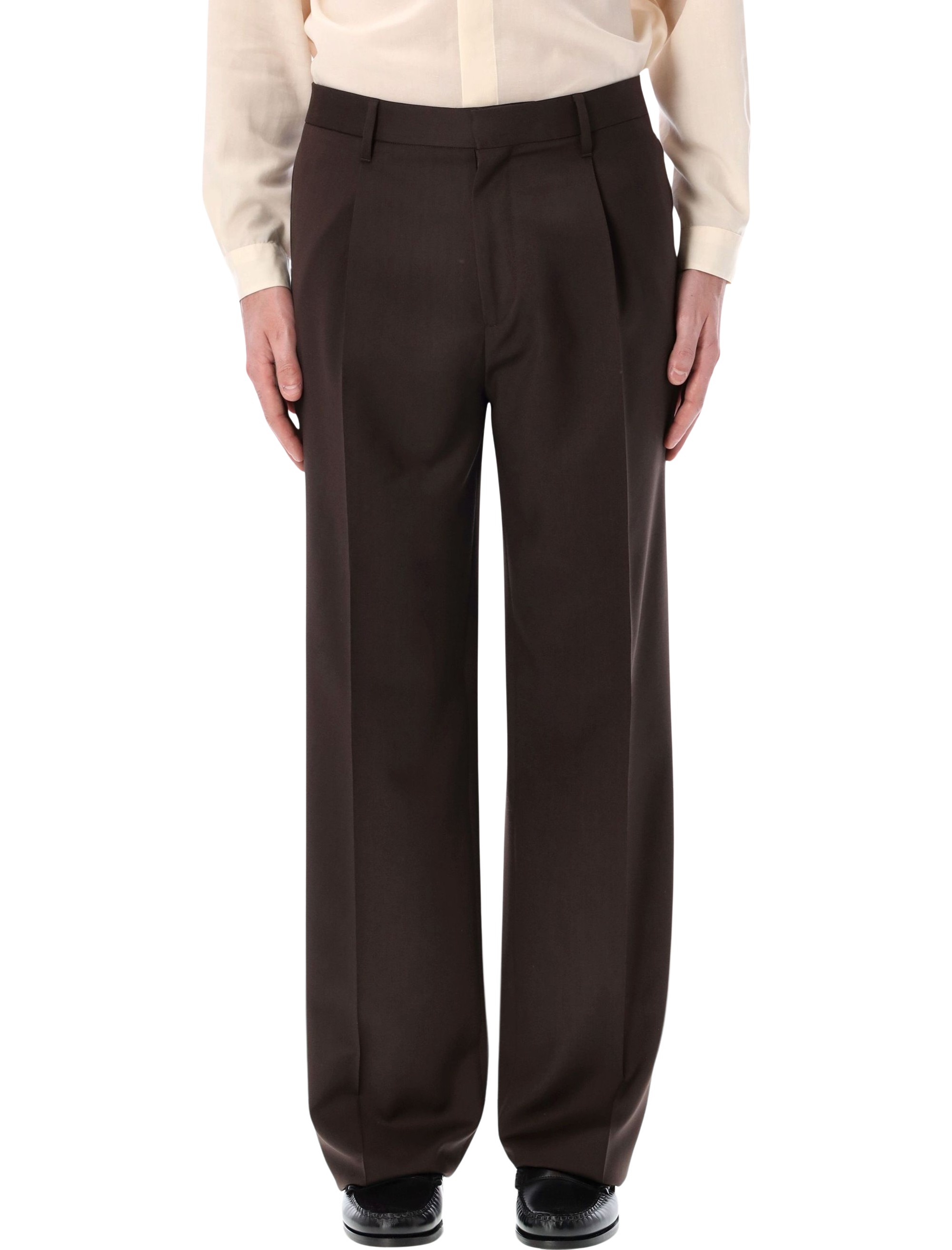 Lardini Trousers Brown PAMIGIOCN64414450 (LARDINI / パンツ ) | LARDINI (ラルディーニ)